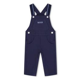 Boss Logo Dungarees Babies