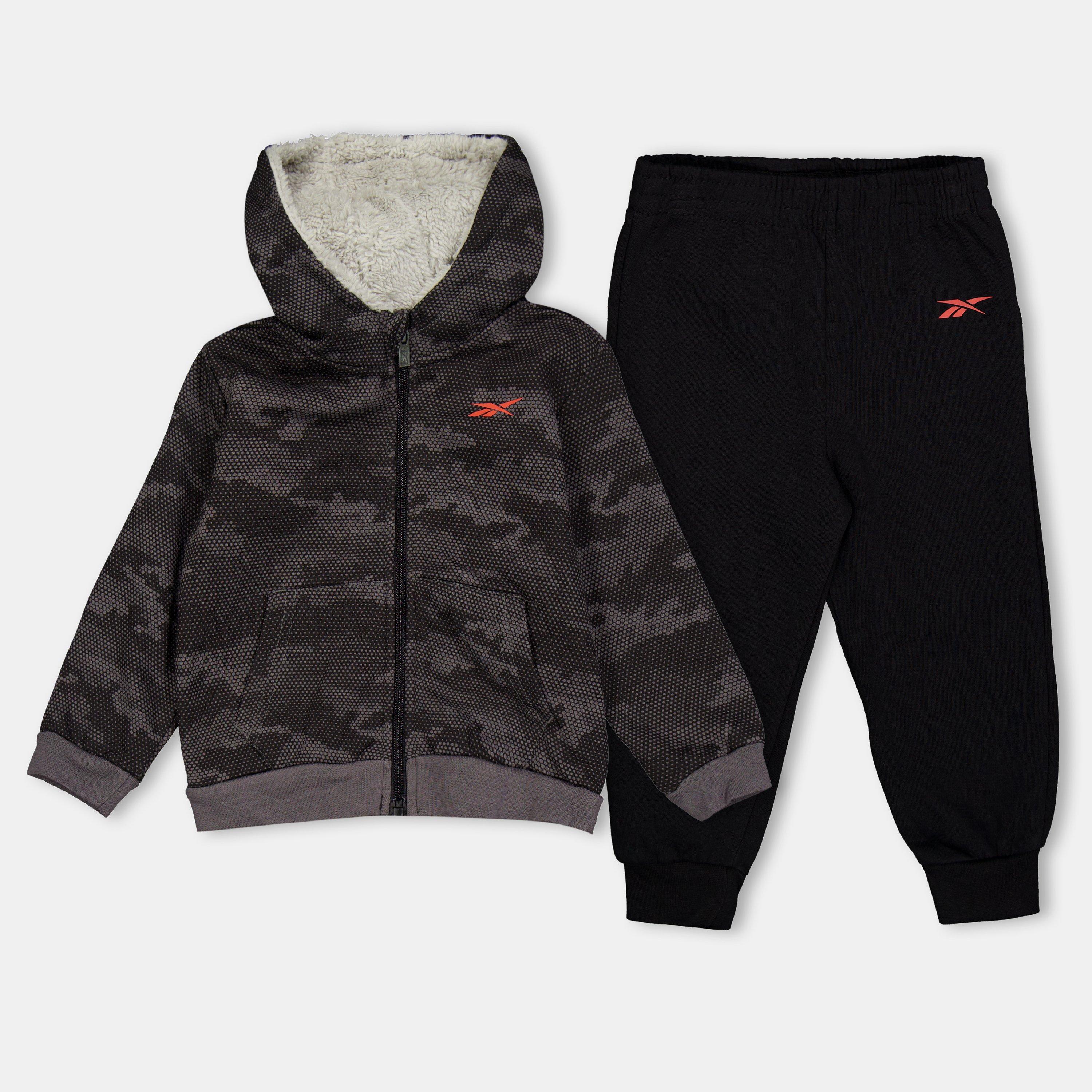 Black - Reebok - Hoodie Set Bb99 - 1