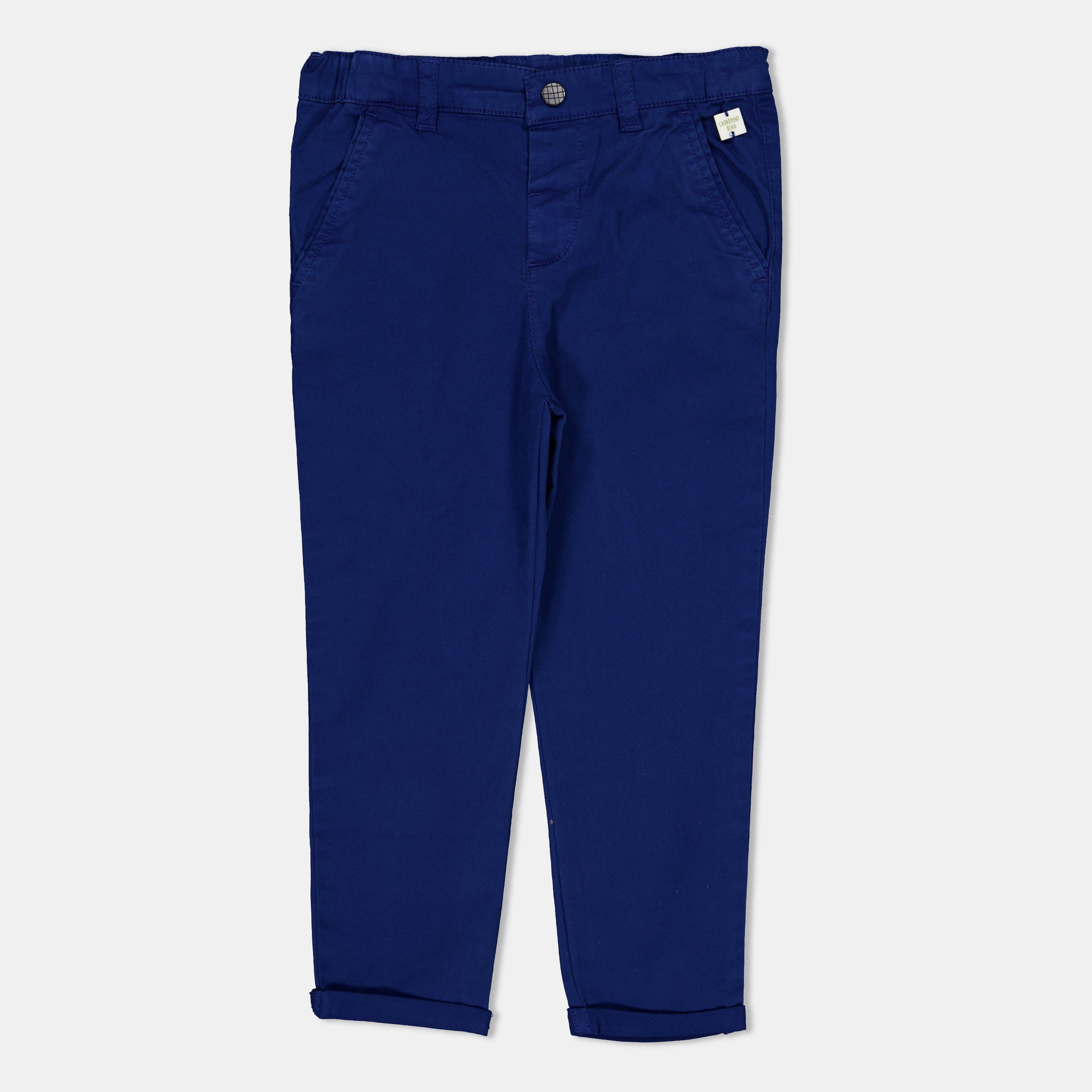 Carrement Beau Unisex Kids' Straight Leg Trousers - Blue