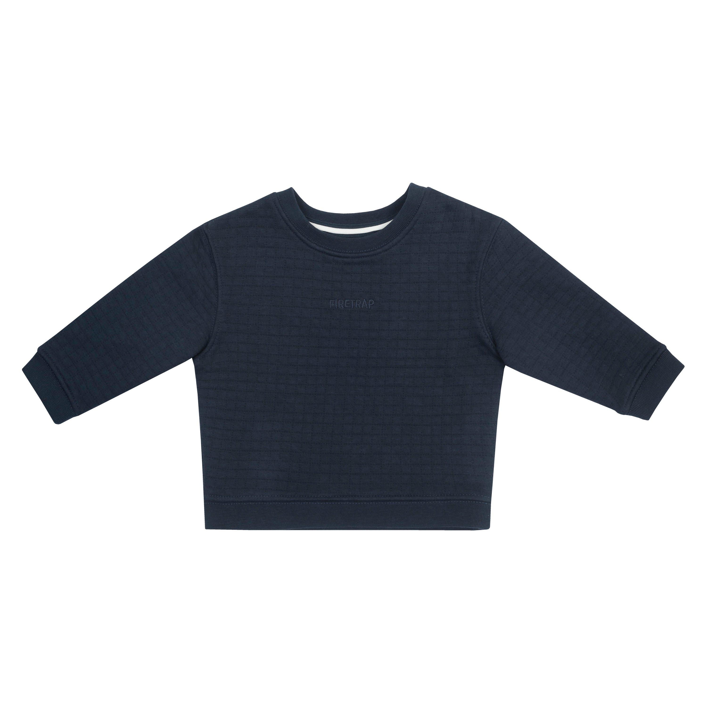 Blueberry - Firetrap - Quilted Crew Tracksuit Babies - 1
