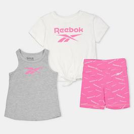 Reebok 3Pc Short Set Bb99