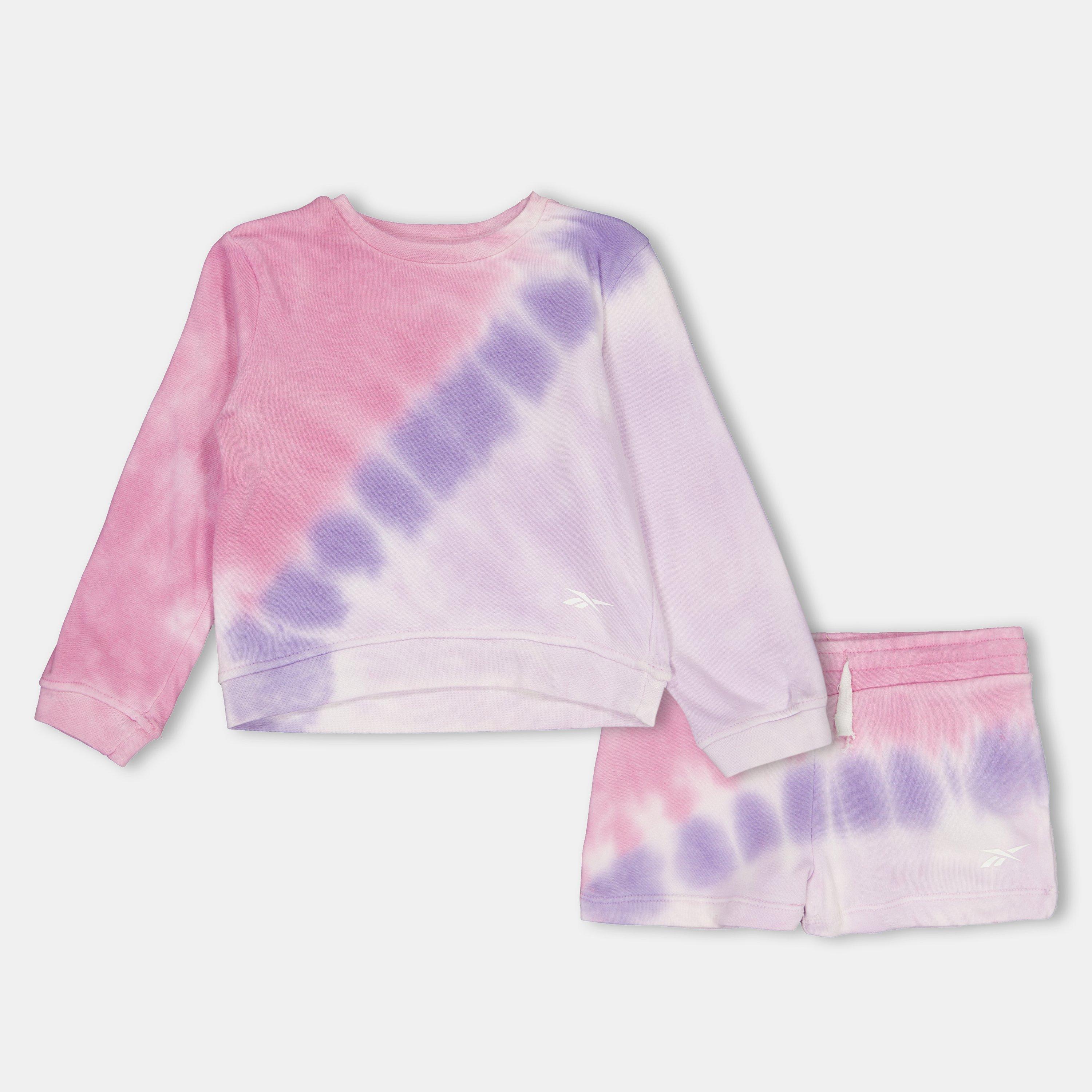 Sachet Pink - Reebok - Tie Dye Top and Shorts Set - 1