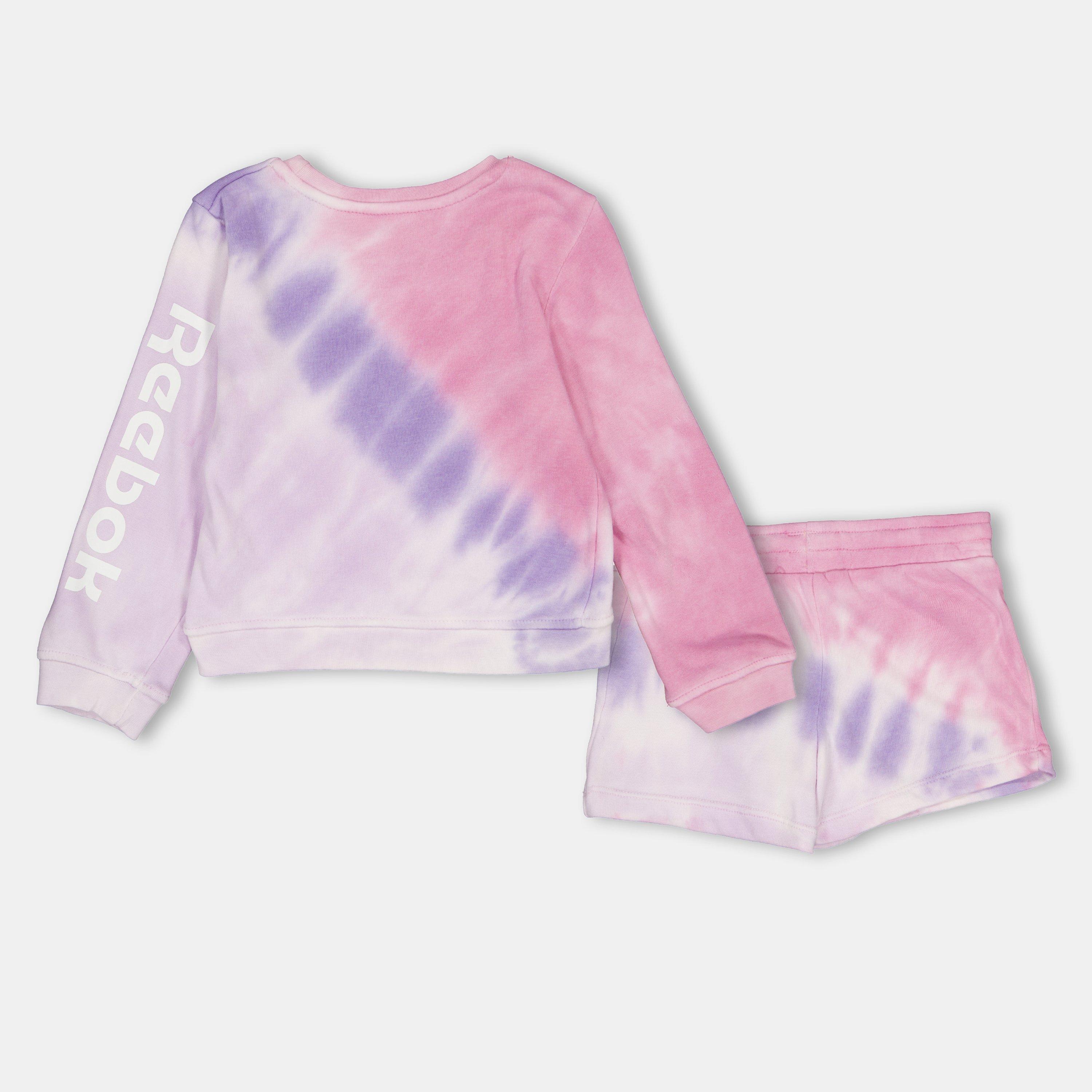 Sachet Pink - Reebok - Tie Dye Top and Shorts Set - 2