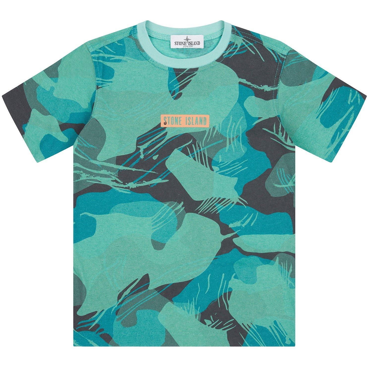 Emerald V0056 - Stone Island - Junio Camo Tshirt - 1