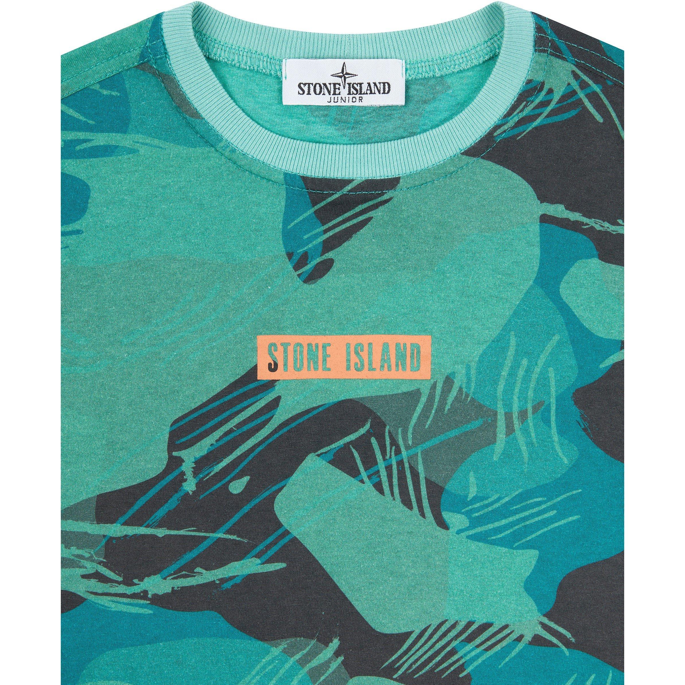 Emerald V0056 - Stone Island - Junio Camo Tshirt - 3