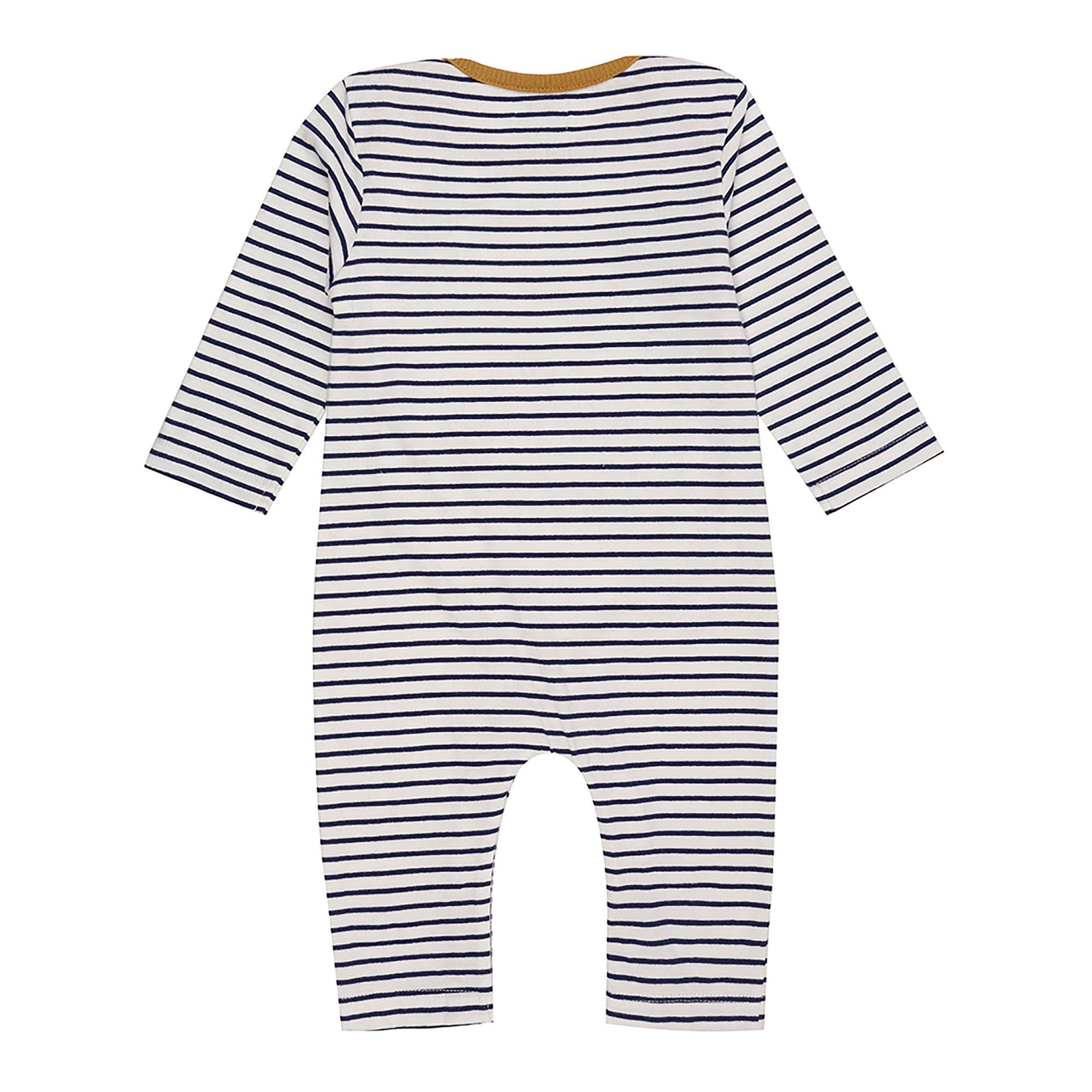 Navy - Lilly and Sid - Kids' Playsuit - 2