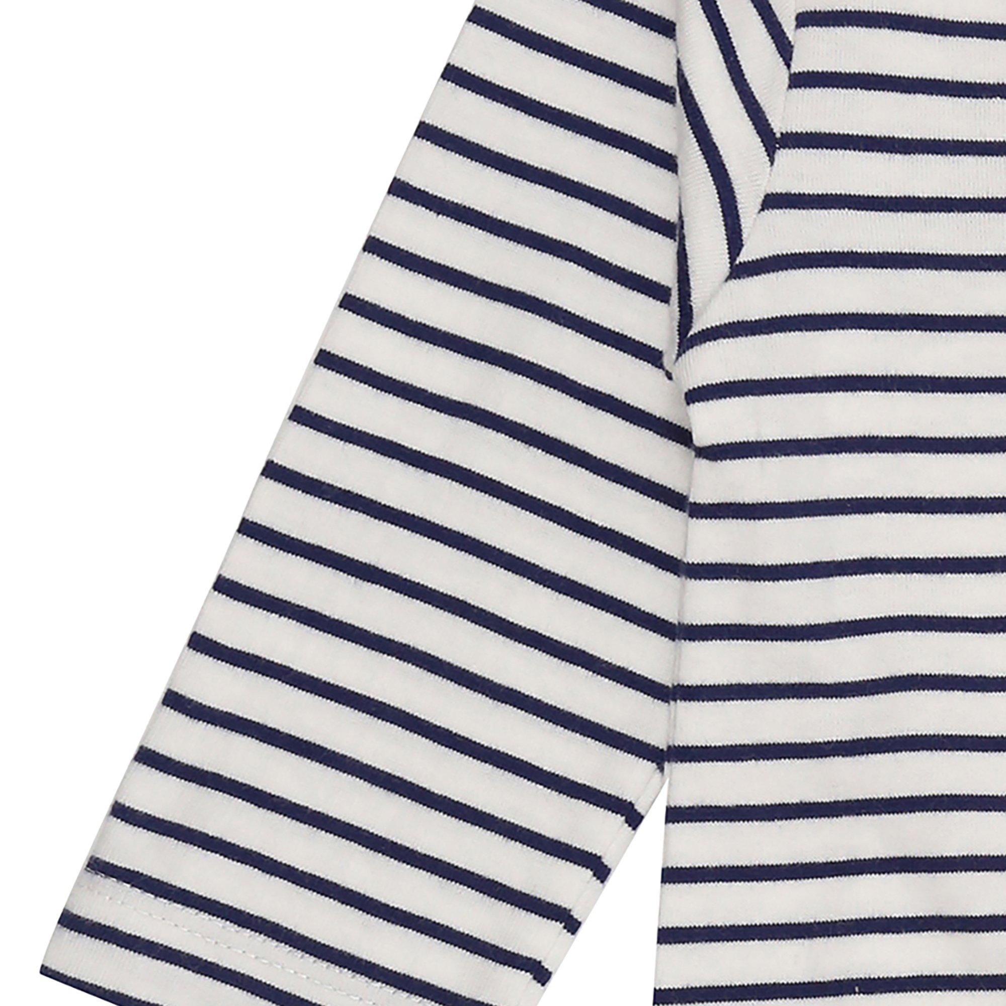 Navy - Lilly and Sid - Kids' Playsuit - 4