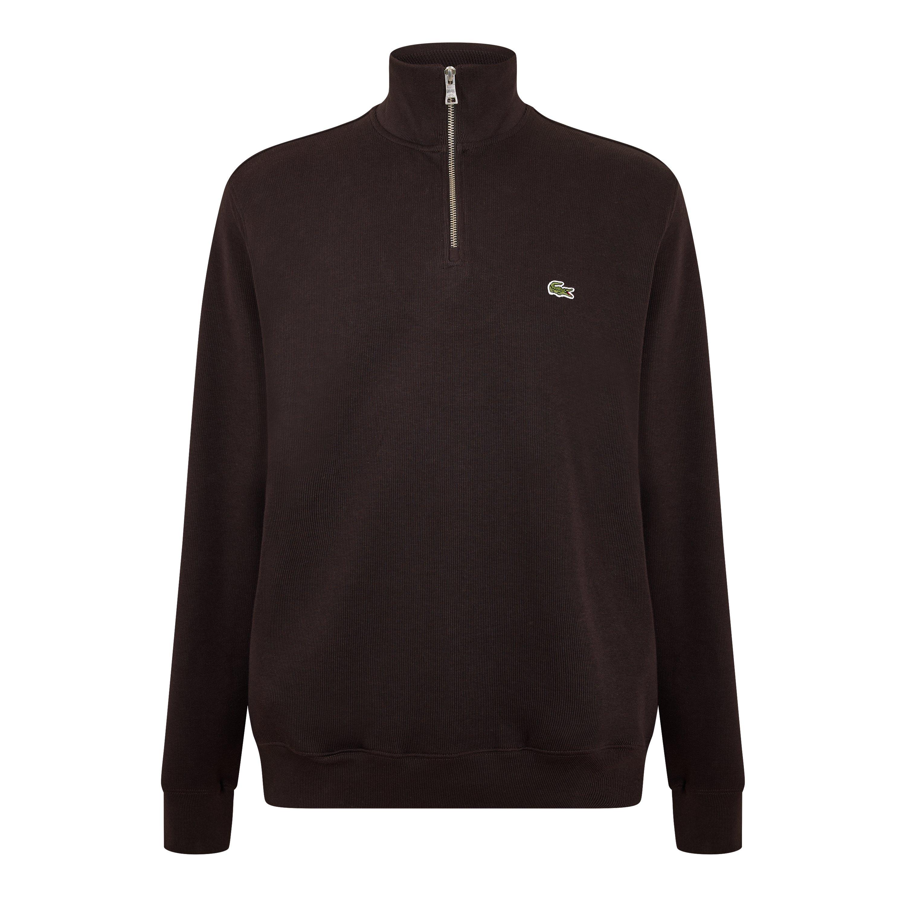 Lacoste Men's Quarter-Zip Fleece Top