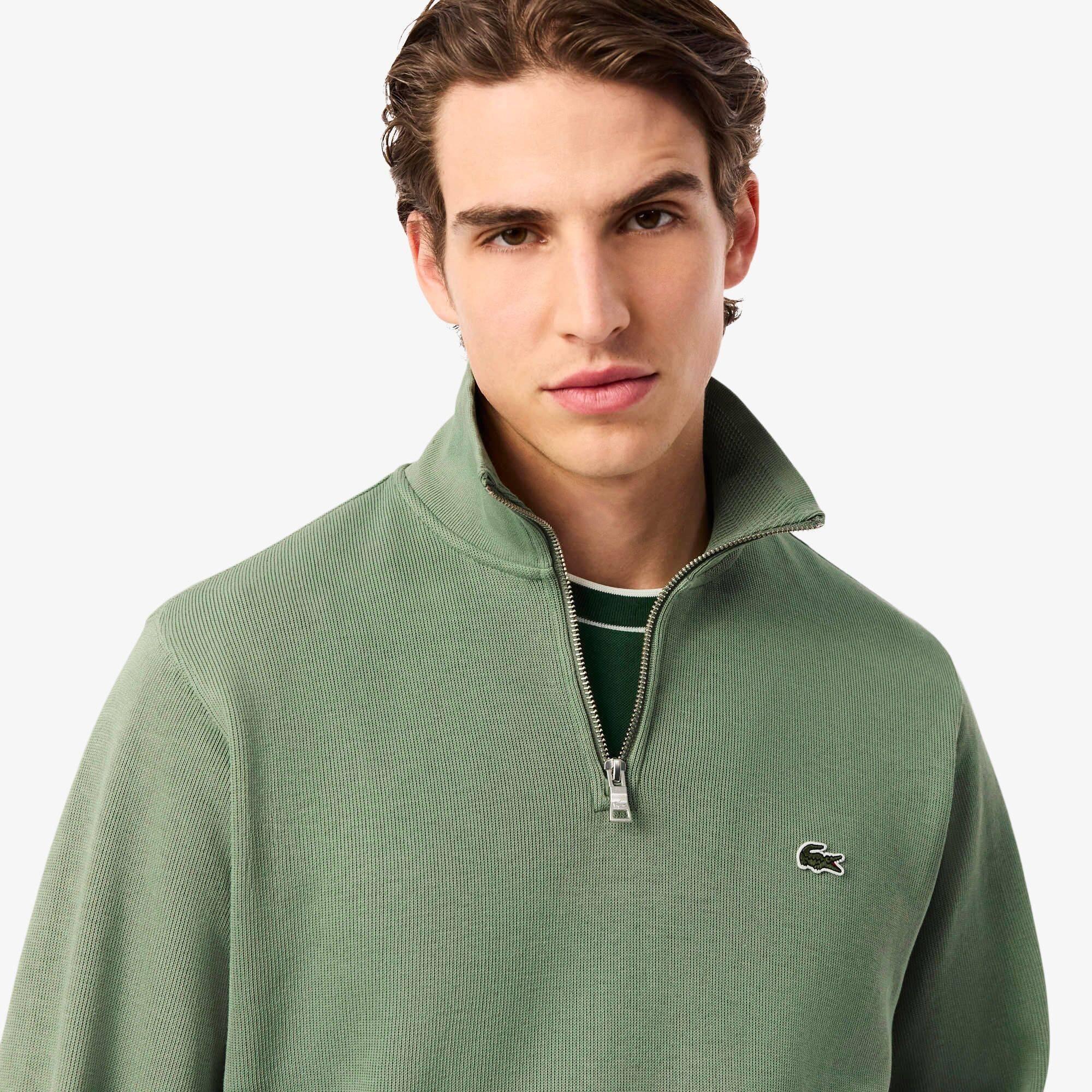 Thyme S86 - Lacoste - Men's Quarter-Zip Fleece Top - 3