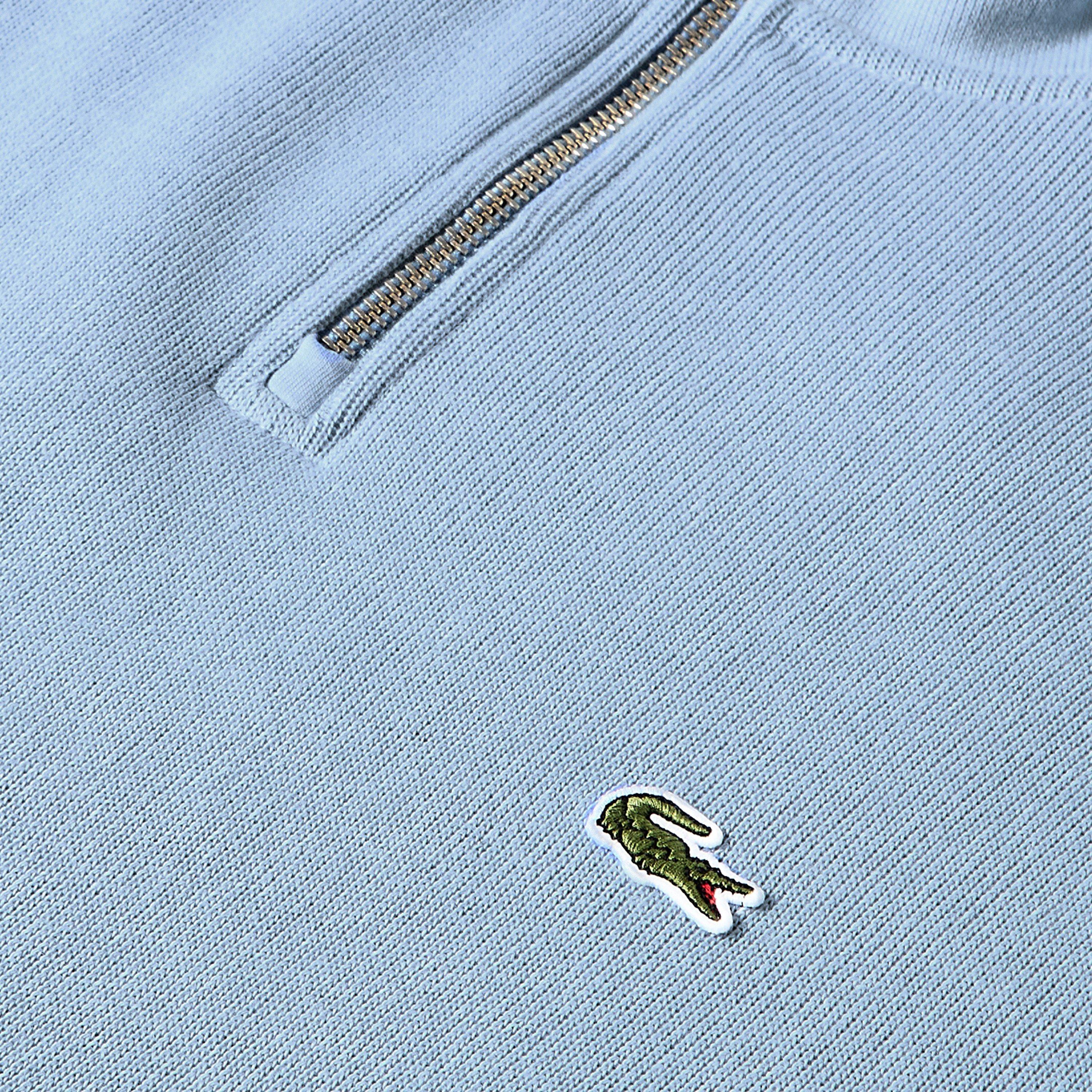 Blue AEY - Lacoste - Men's Quarter-Zip Fleece Top - 5