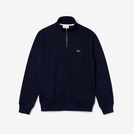 Lacoste Quarter-Zip Fleece Top