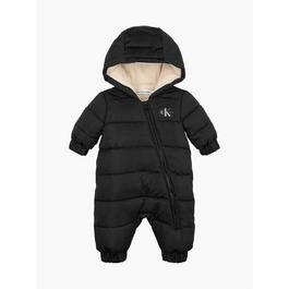 Calvin Klein Jeans Padded Hooded Snowsuit Babies