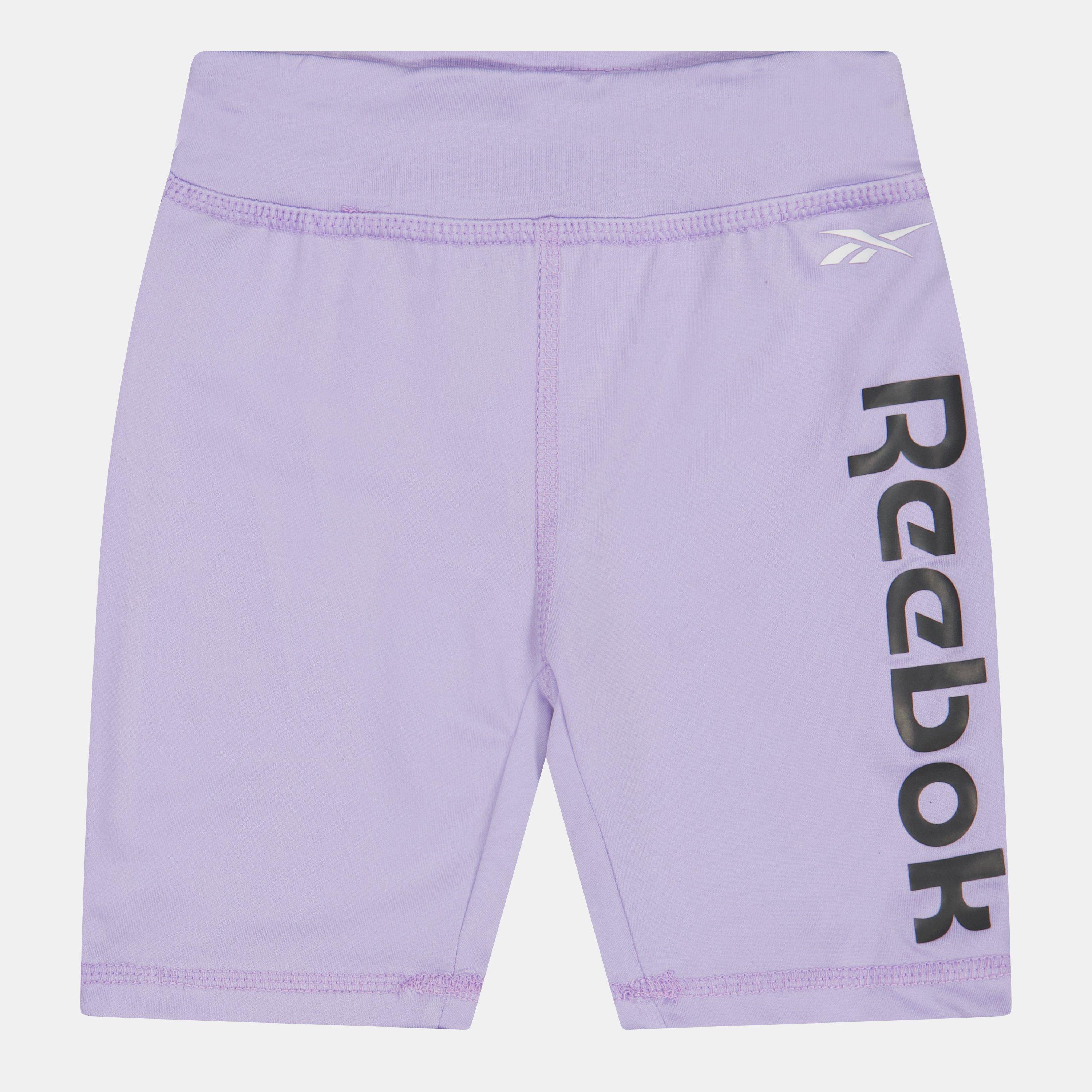 Reebok Women's Jersey Jogger Shorts - Lavender - 18-24 Mnth