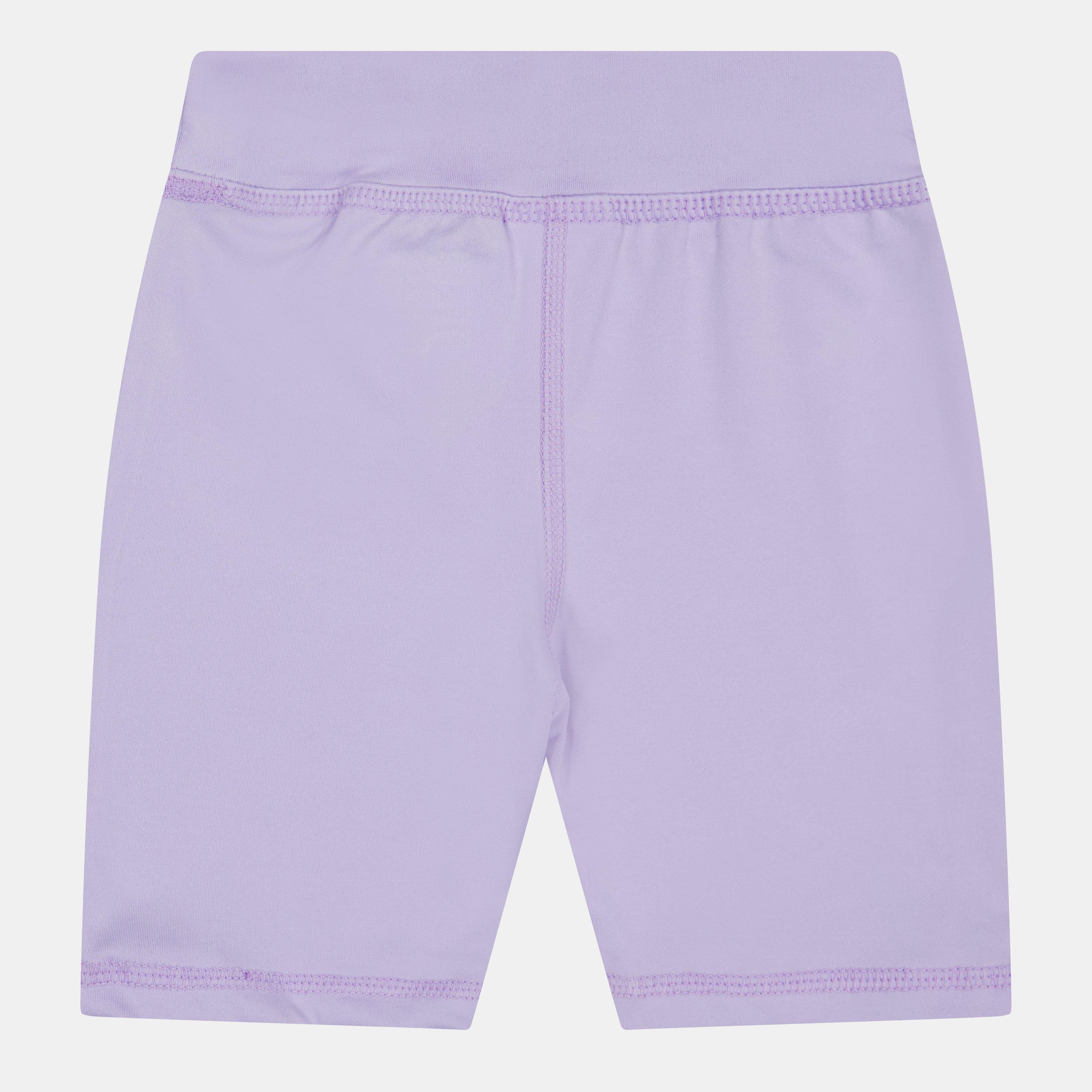 Lavender - Reebok - Jersey Jogger Shorts - 3