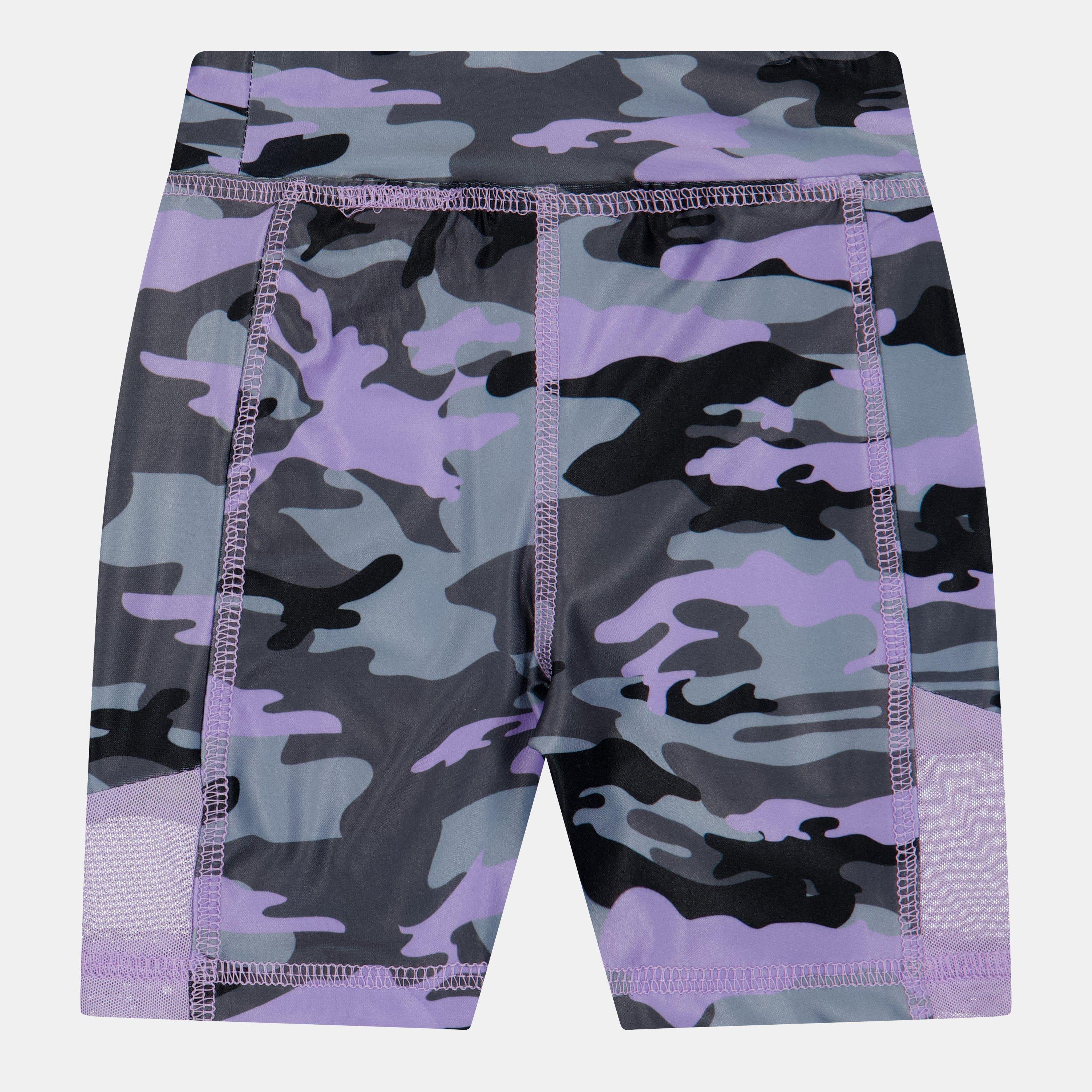 Lavender - Reebok - Jersey Jogger Shorts - 4