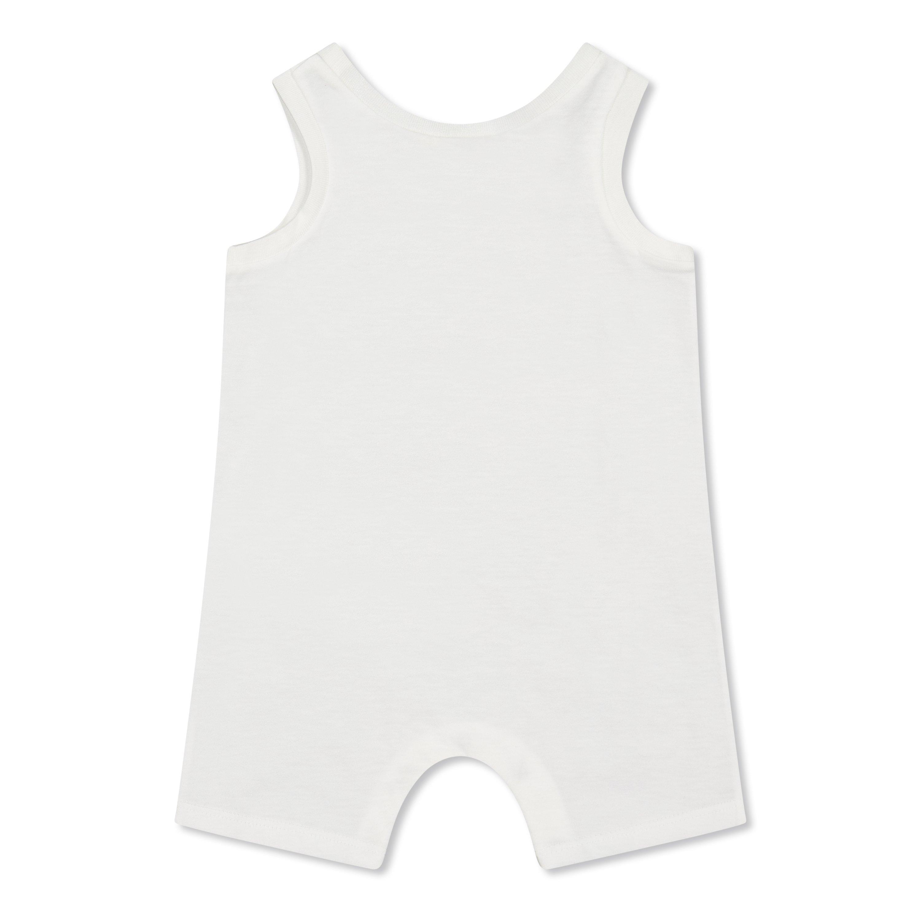 White 9214 - Gucci - Logo Print All-In-One Babygrow Babies - 2