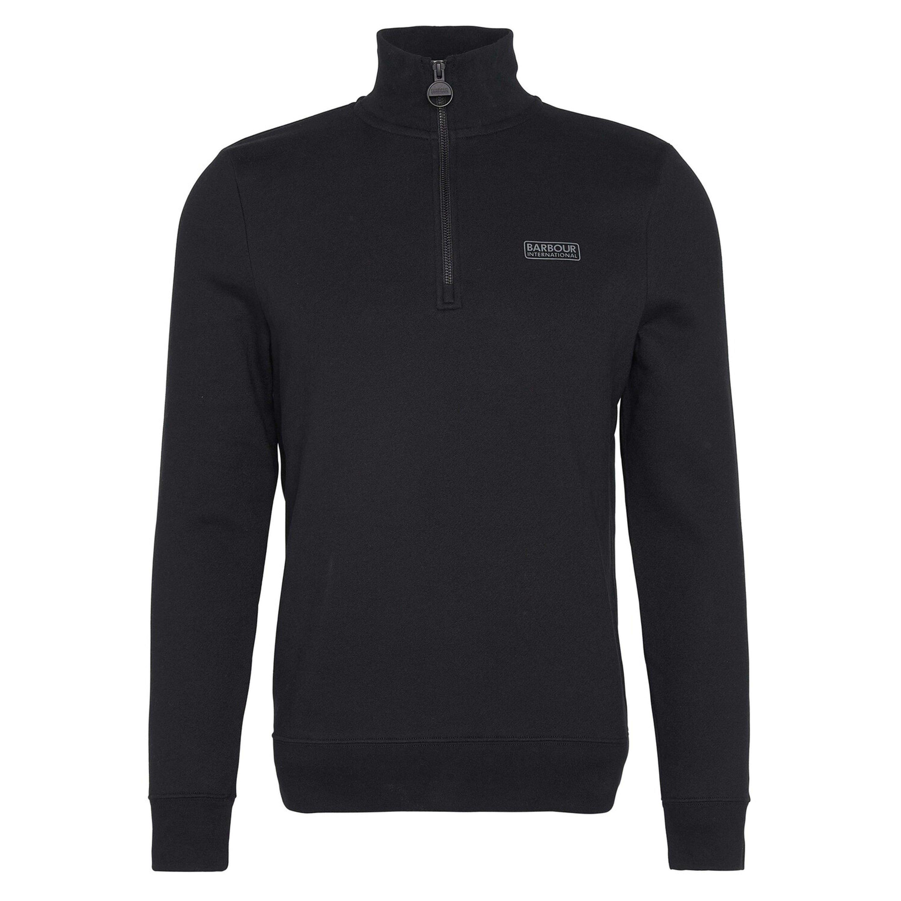 Black/Blk BK71 - Barbour International - Mens Essential Sweatshirt - 1