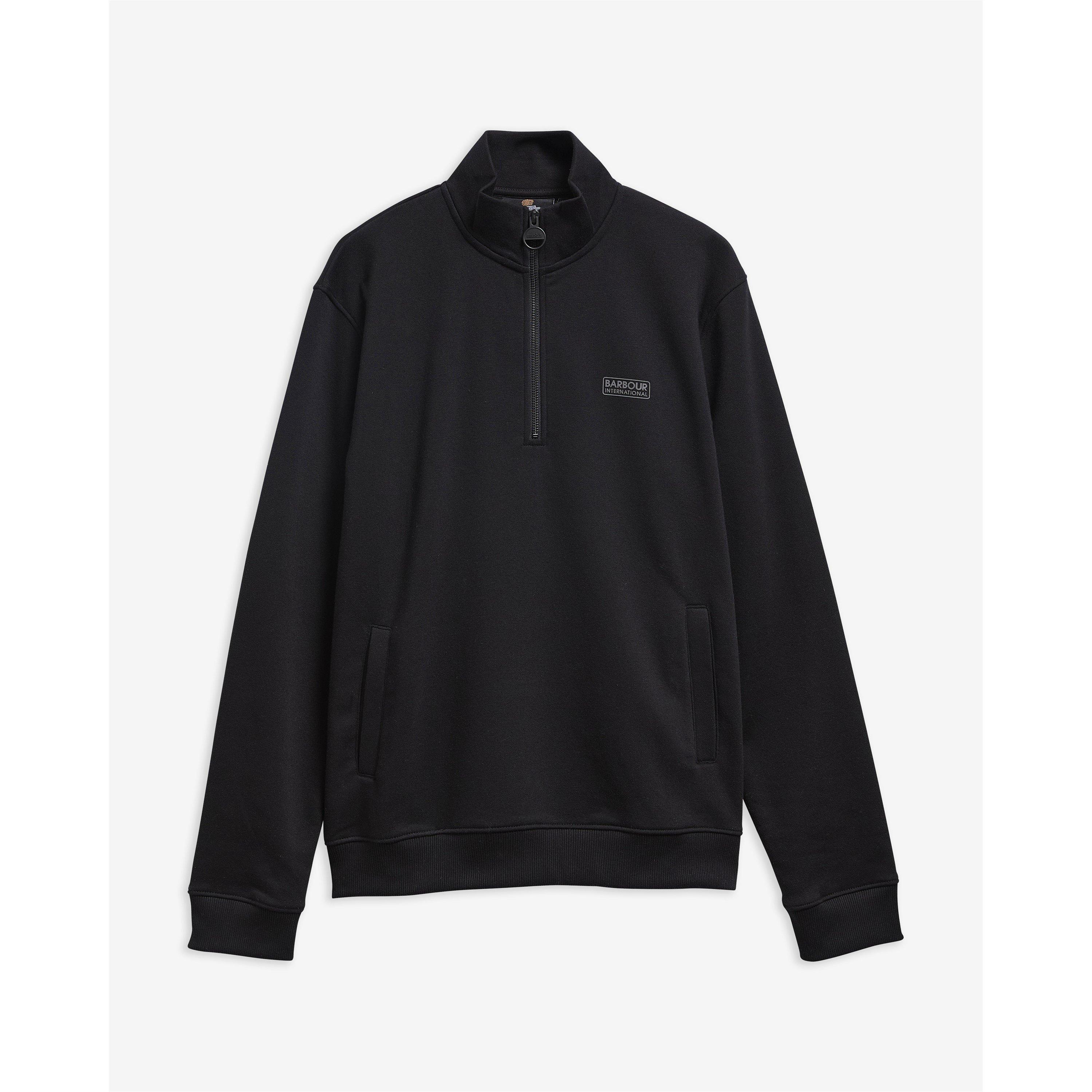 Black/Blk BK71 - Barbour International - Mens Essential Sweatshirt - 9