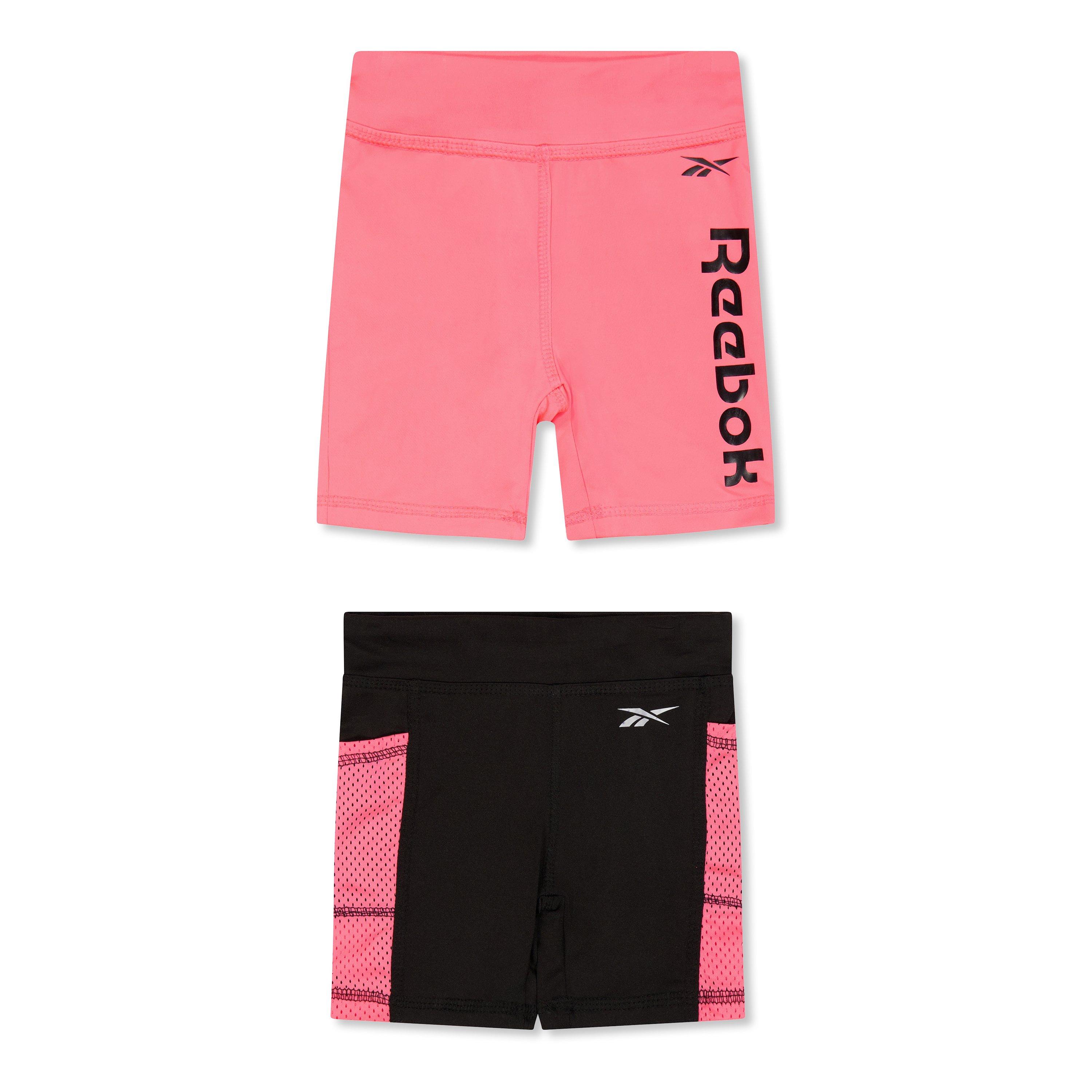 Reebok  Kids' Jersey Jogger Shorts - Neon Sunset - 18-24 Mnth