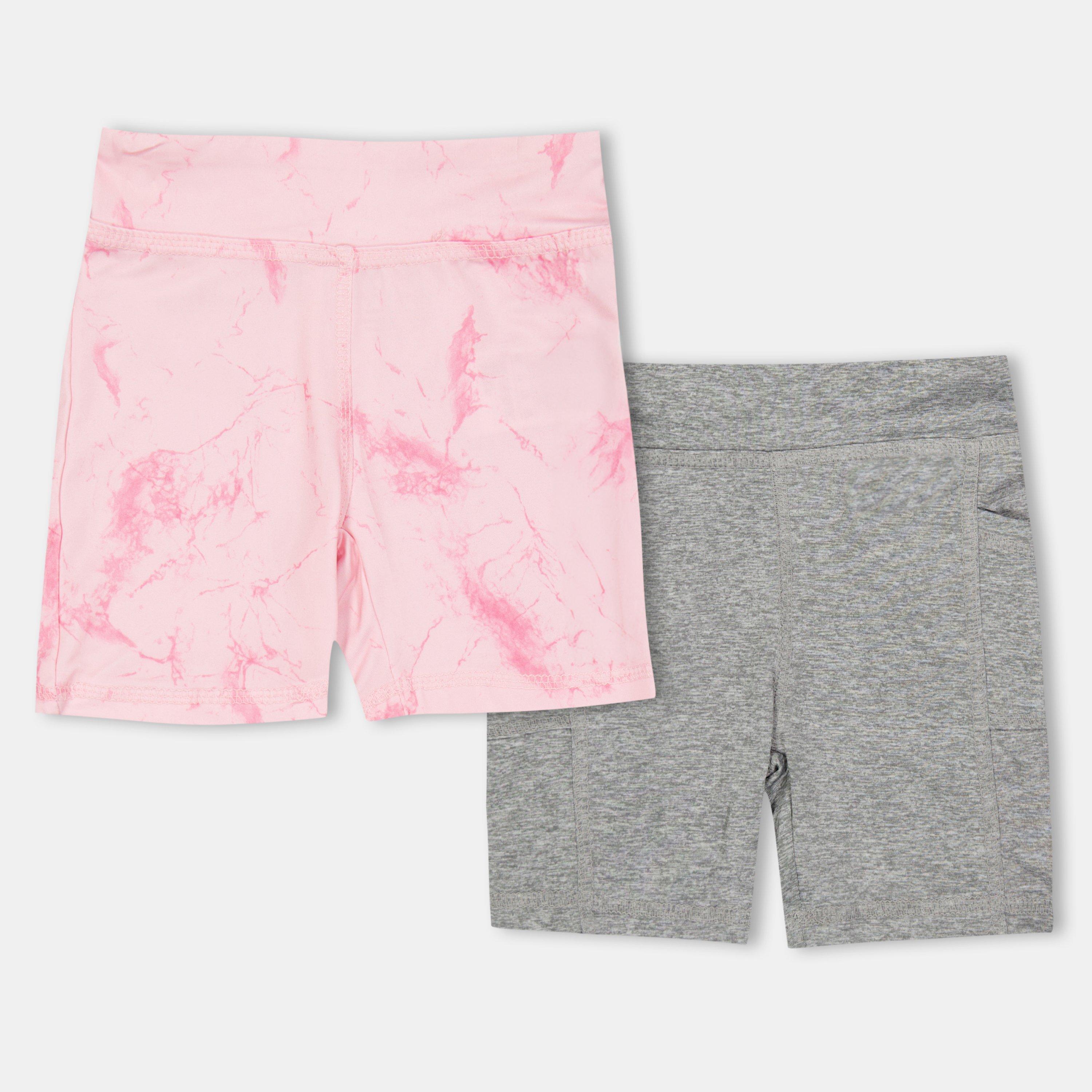 Prism Pink - Reebok - Jersey Jogger Shorts - 2