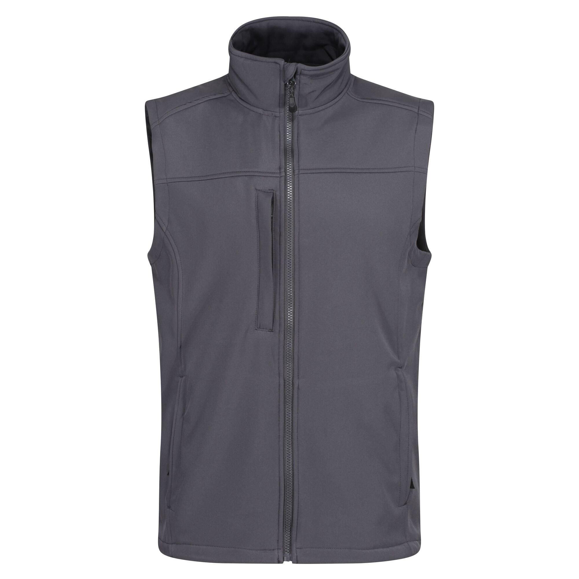 Regatta Men's Flux Softshell Bodywarmer - Seal Grey - 2XL