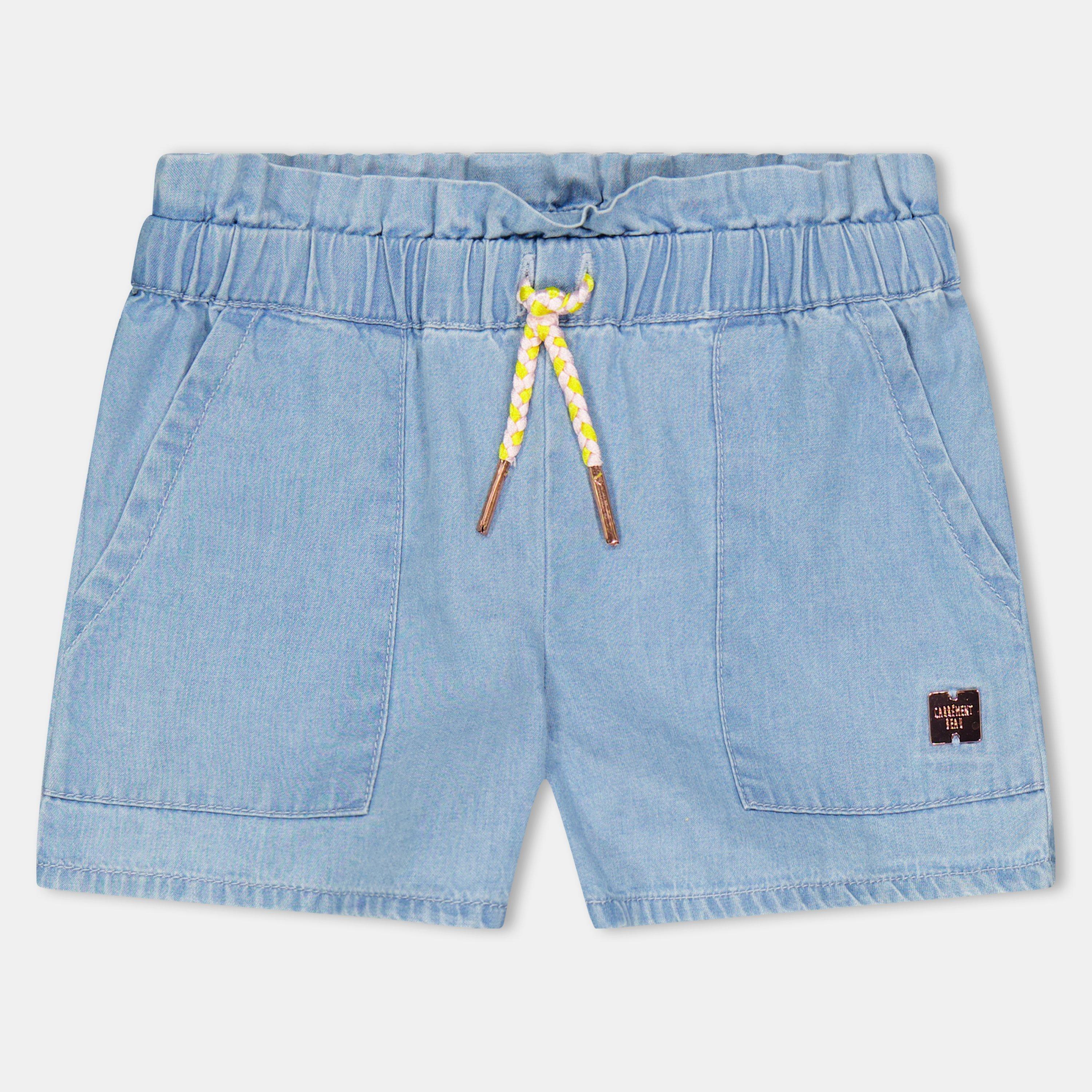 Carrement Beau  Newborn Kids' Jersey Jogger Shorts - Denim - 6M