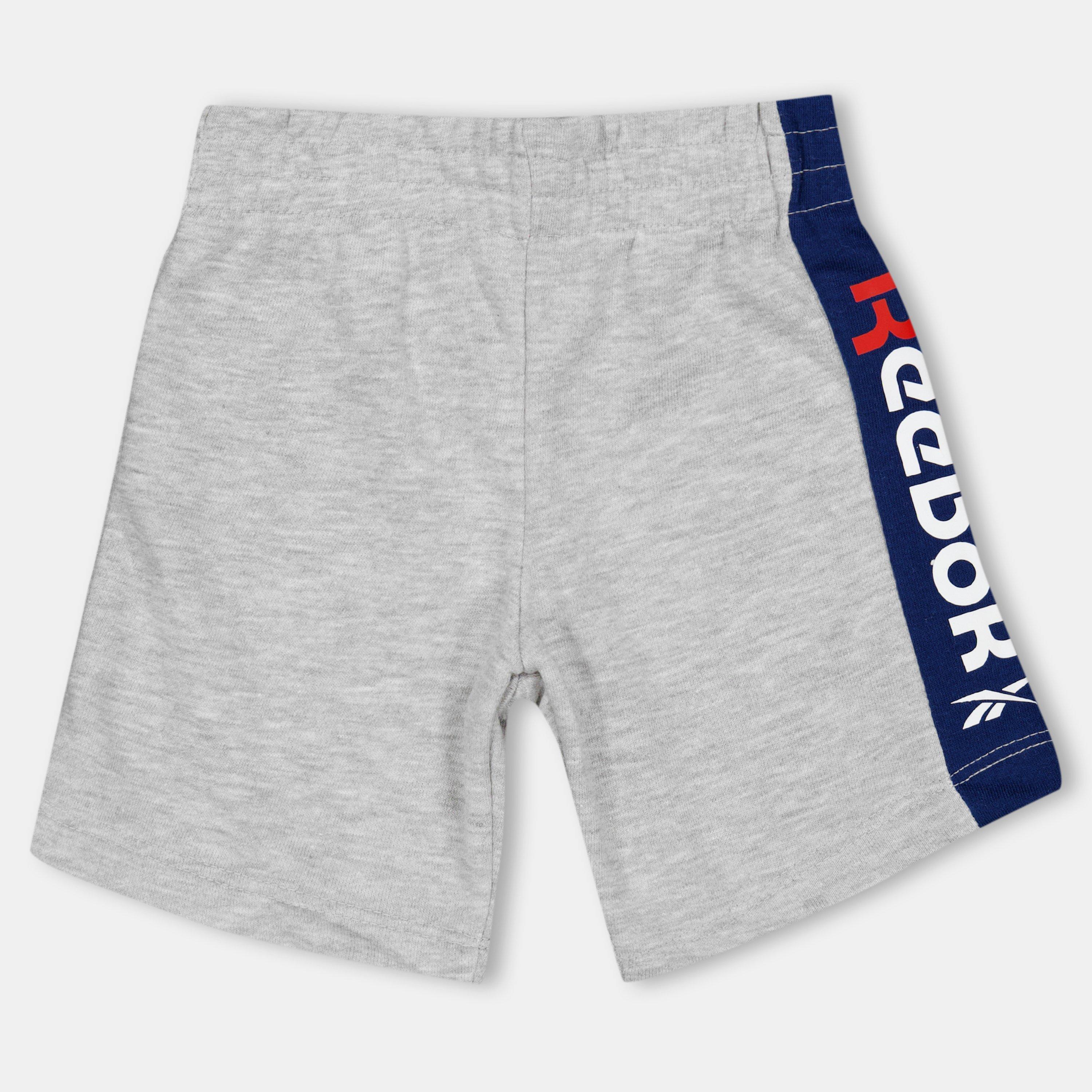 Lt Grey Heather - Reebok - FT Short Bb99 - 1
