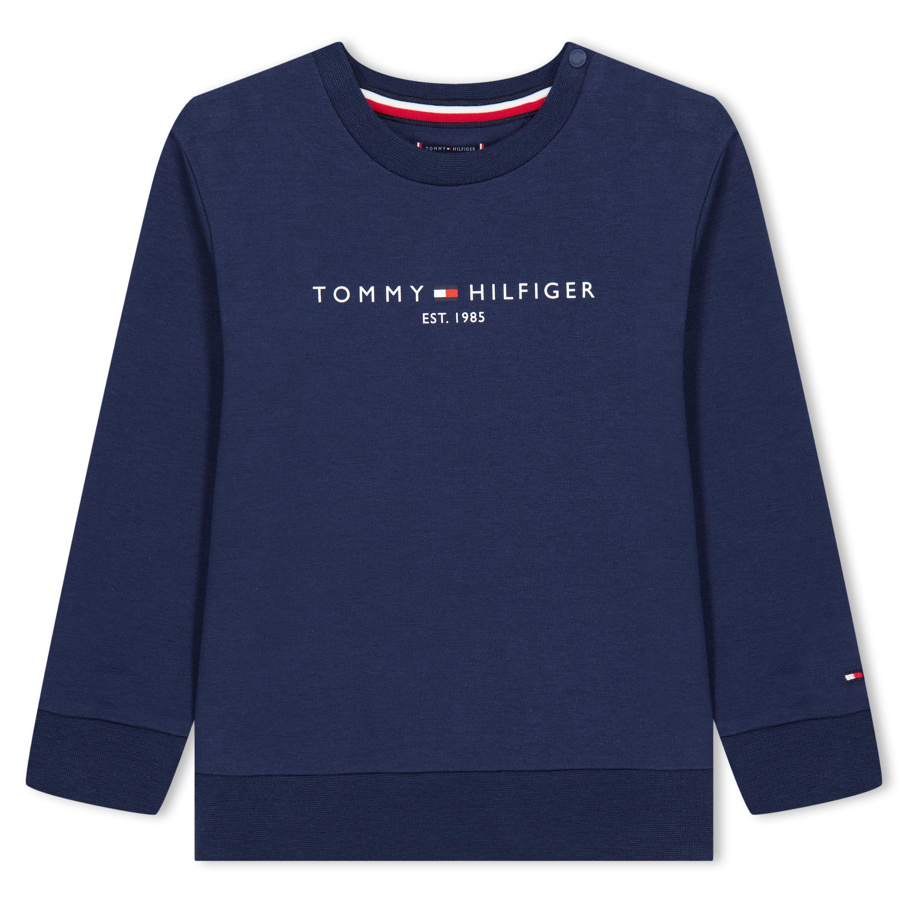 Navy C87 - Tommy Hilfiger - Tommy Hilfiger Essential Crew Neck Jogger Set - 2