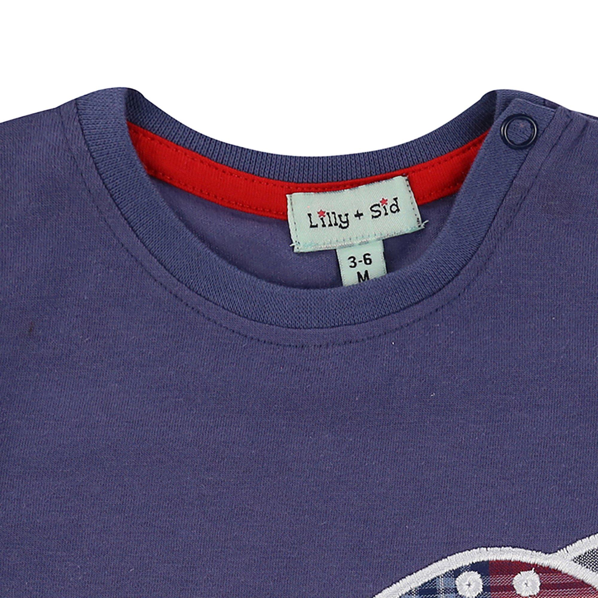 Multi - Lilly and Sid - Reversible Top and Trouser Pyjama Set - 4