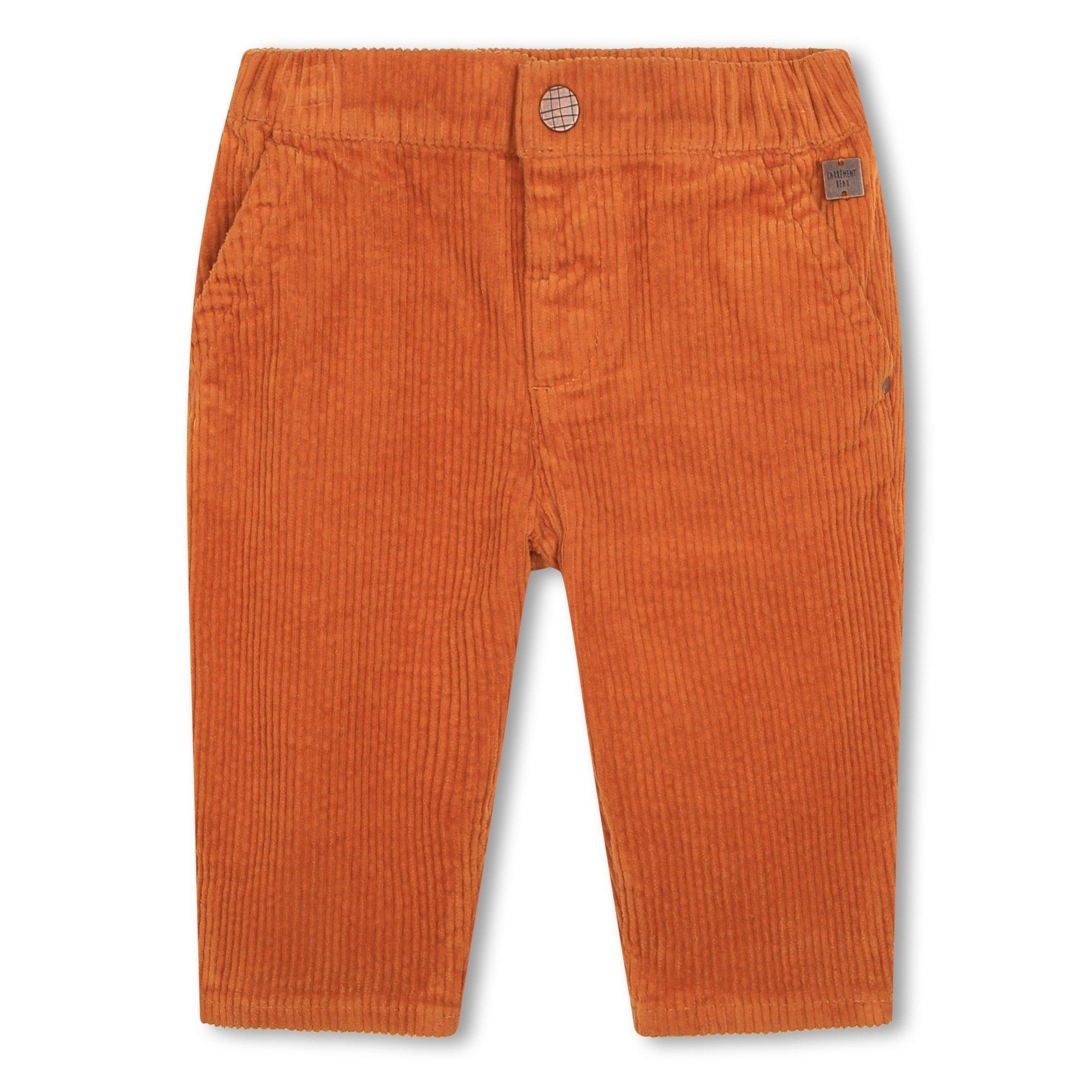 Carrement Beau Unisex Kids' Straight Leg Trousers - Chocolate