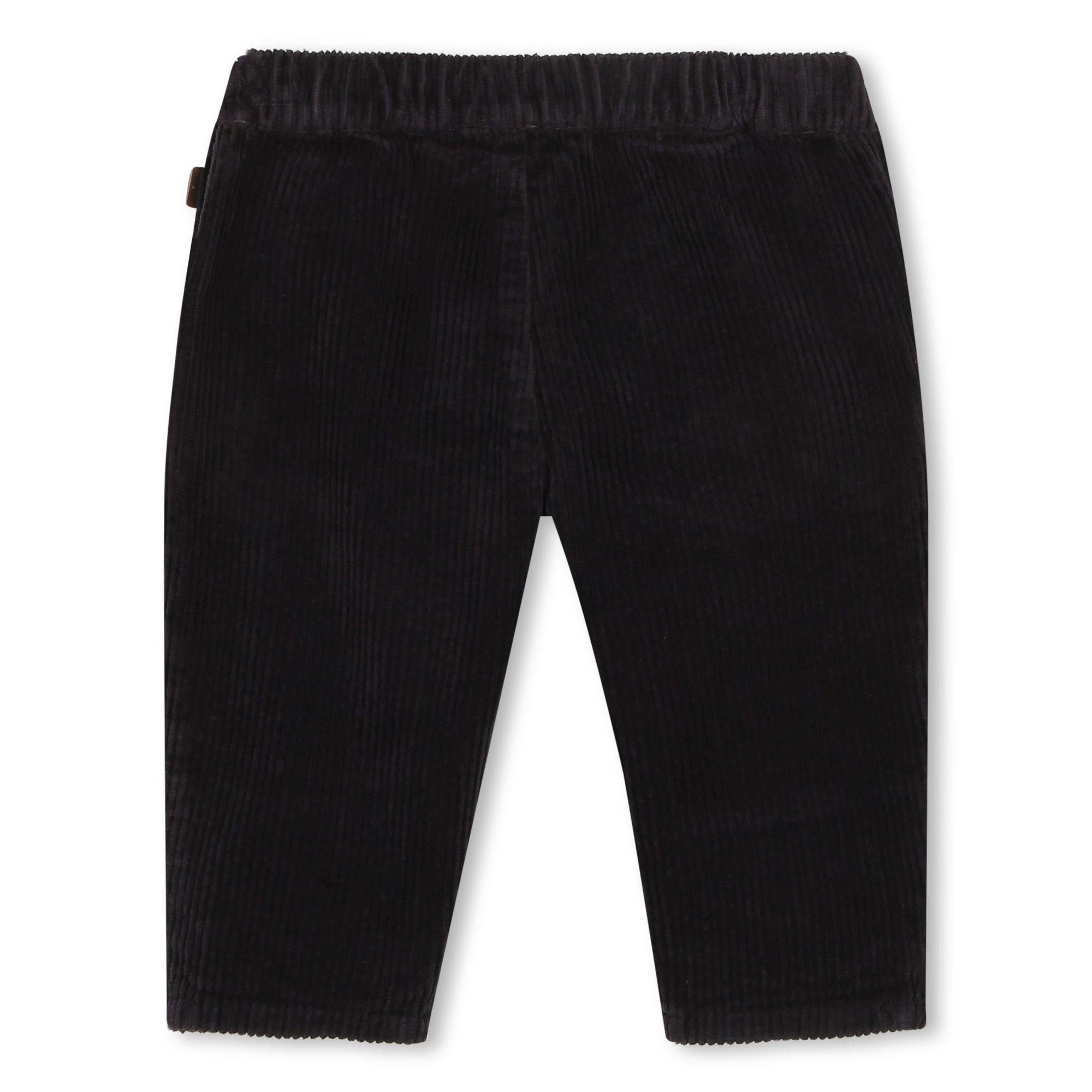 Navy - Carrement Beau - Unisex Kids' Straight Leg Trousers - 2
