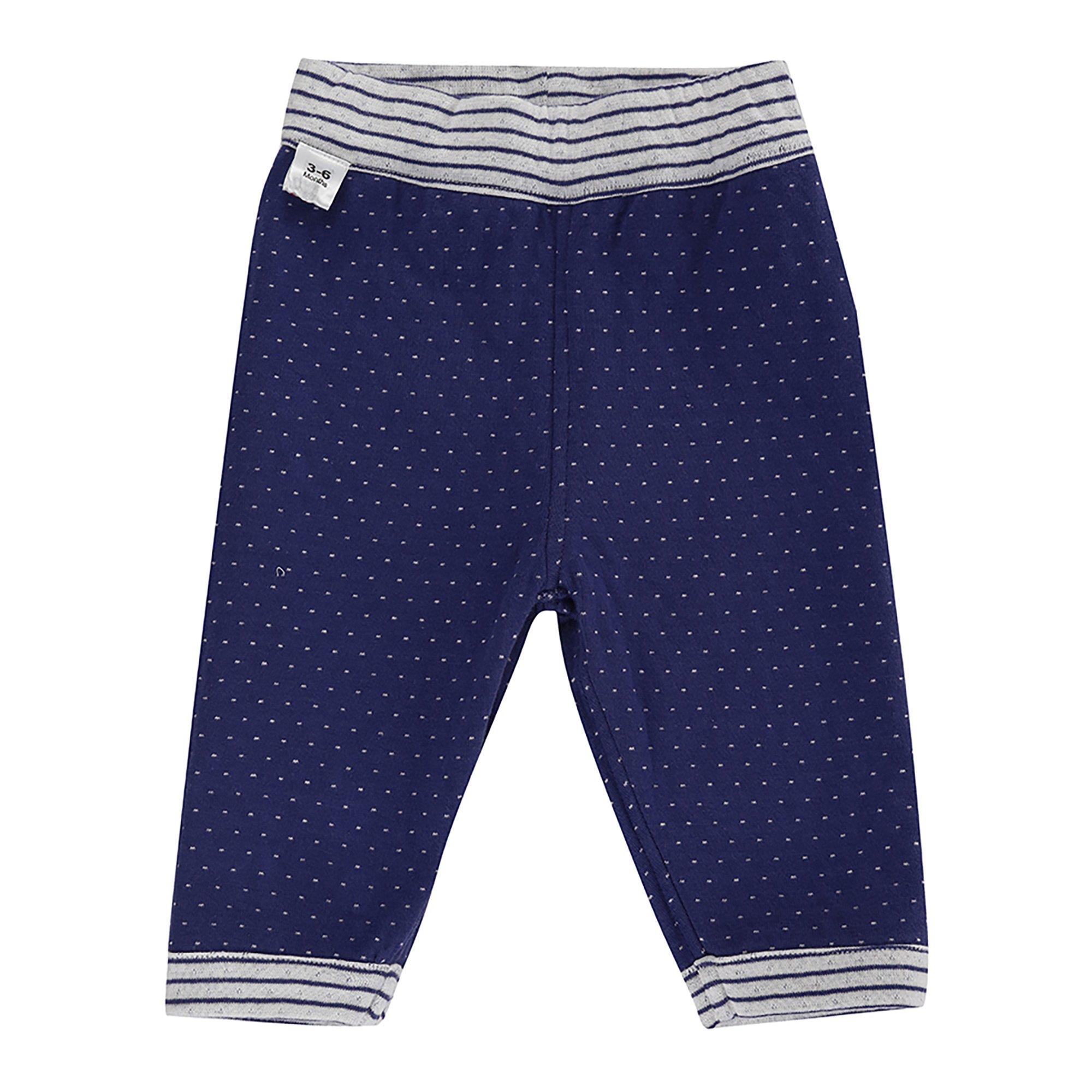 Marineblauw - Lilly and Sid - Reversible Leggings - 2