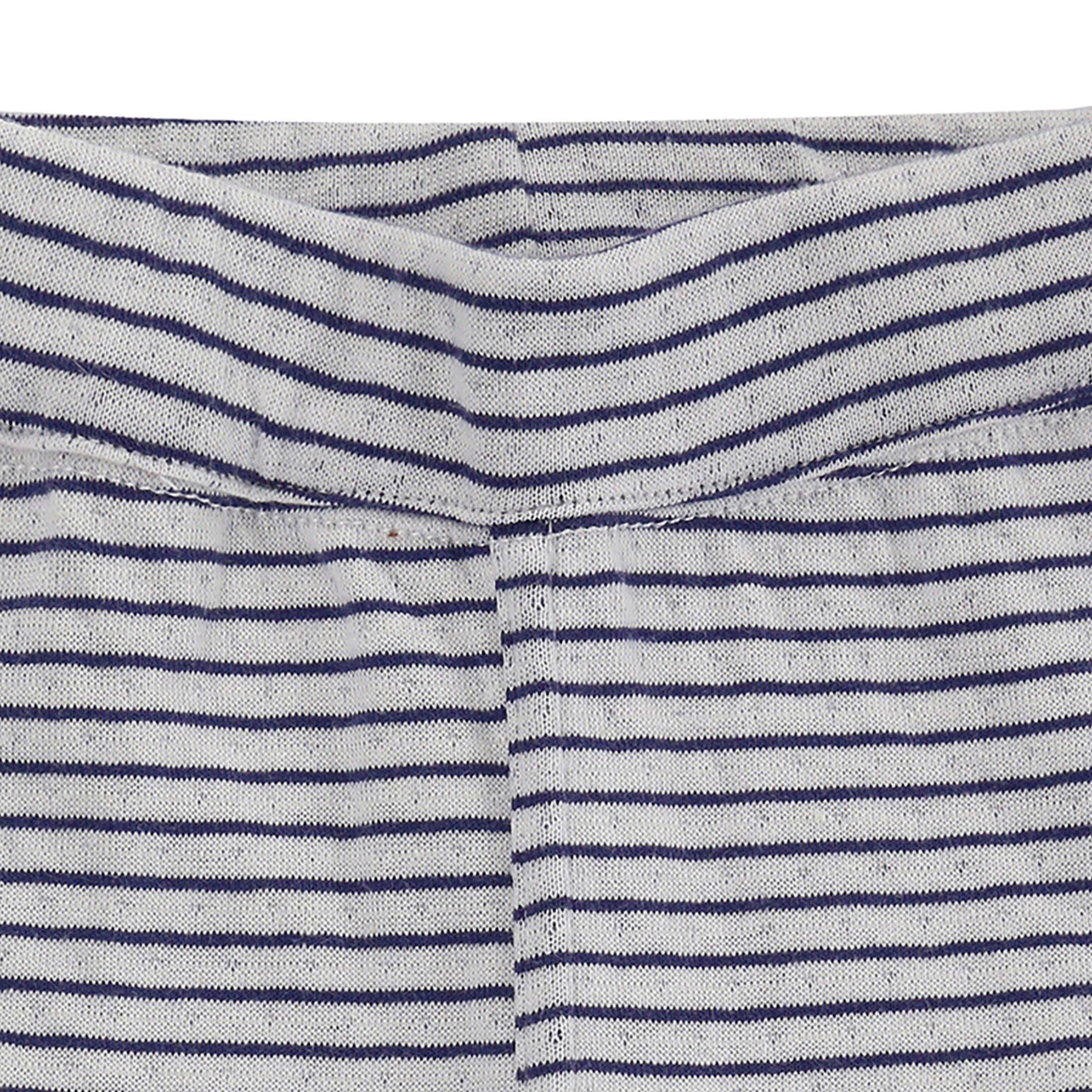 Marineblauw - Lilly and Sid - Reversible Leggings - 4