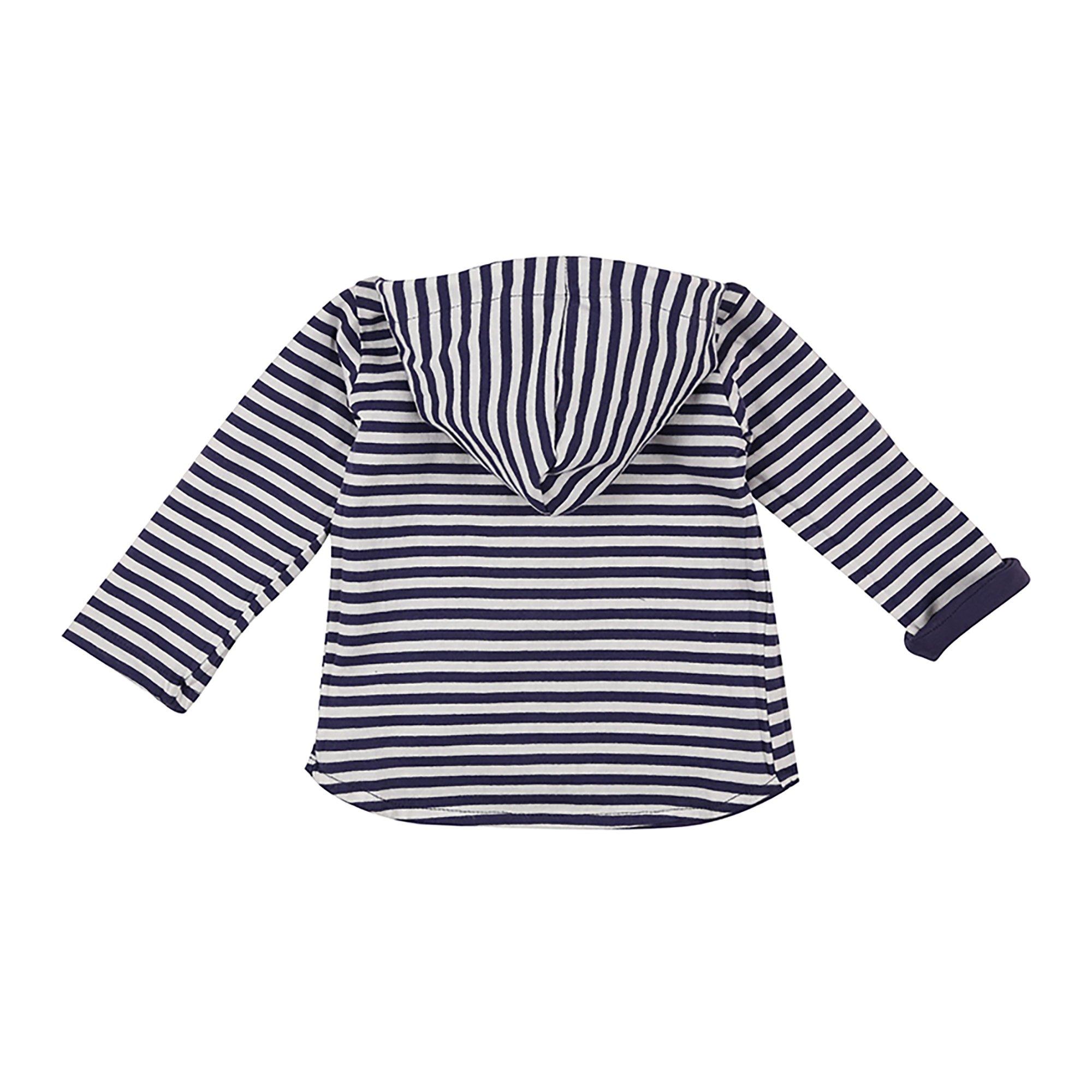 Marineblå - Lilly and Sid - Dino Spike Waterproof Rain Anorak - 2