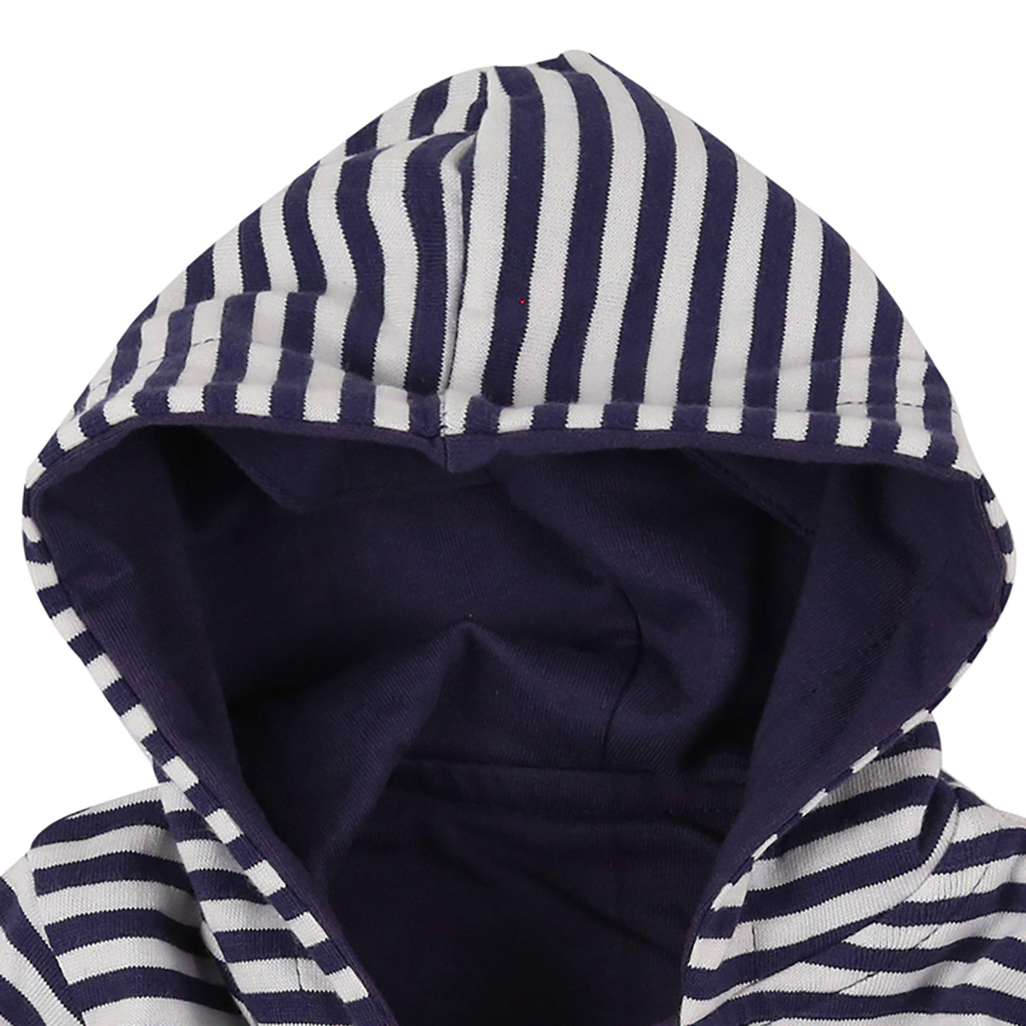 Marineblå - Lilly and Sid - Dino Spike Waterproof Rain Anorak - 4