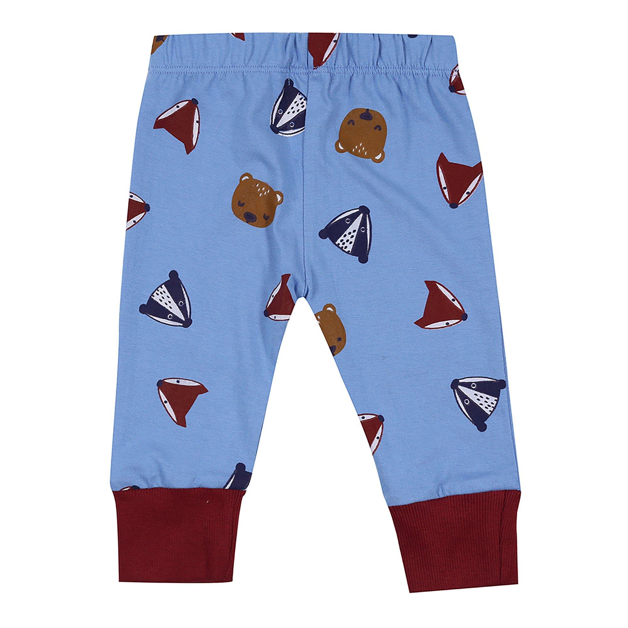 Multi - Lilly and Sid - & Sid Multicoloured Sid And Stripe Print Leggings - 2 Pack - 2