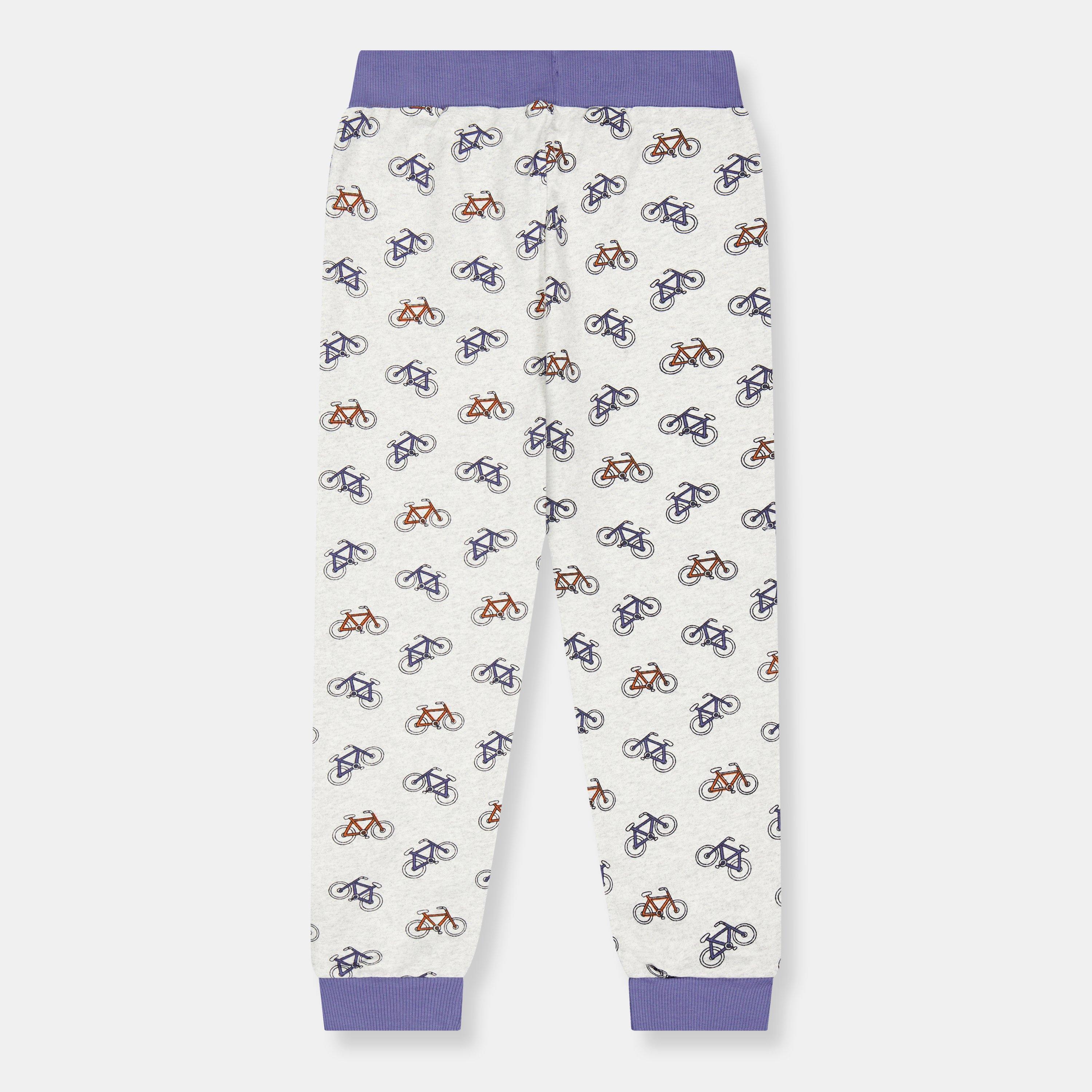 Multiple - Lilly and Sid - Closed Hem Fleece Joggers - 2