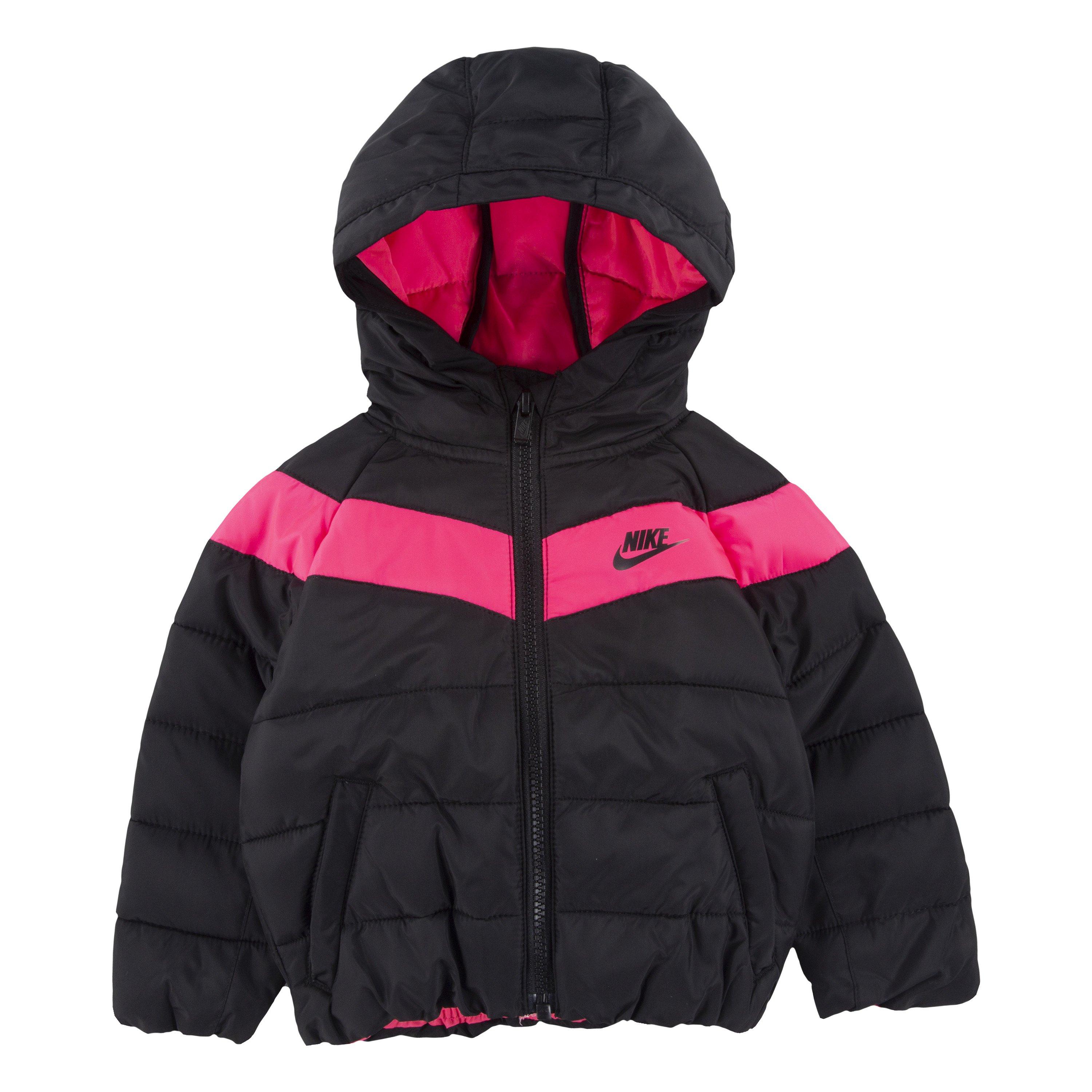 Preto com rosa - Nike - NSW Filled Jckt BG00