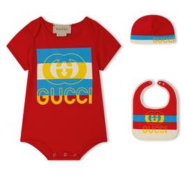 Gucci Logo Babygrow Set