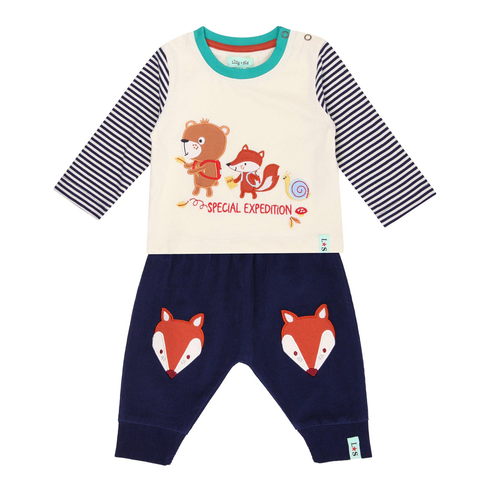 Multiple - Lilly and Sid - Fox Pyjama Sets - 1