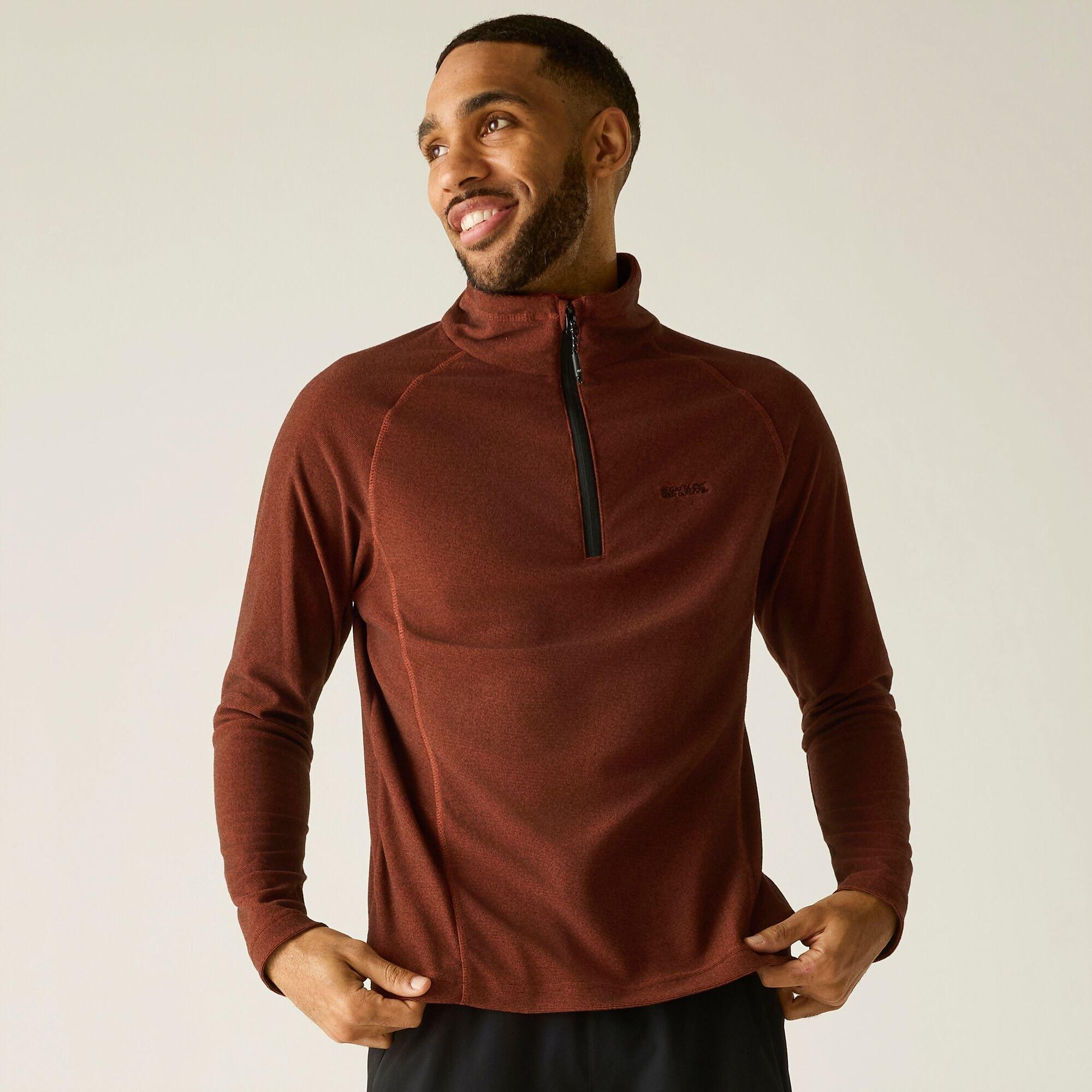 Burnt Henna - Regatta - Mens Montes Fleece - 2