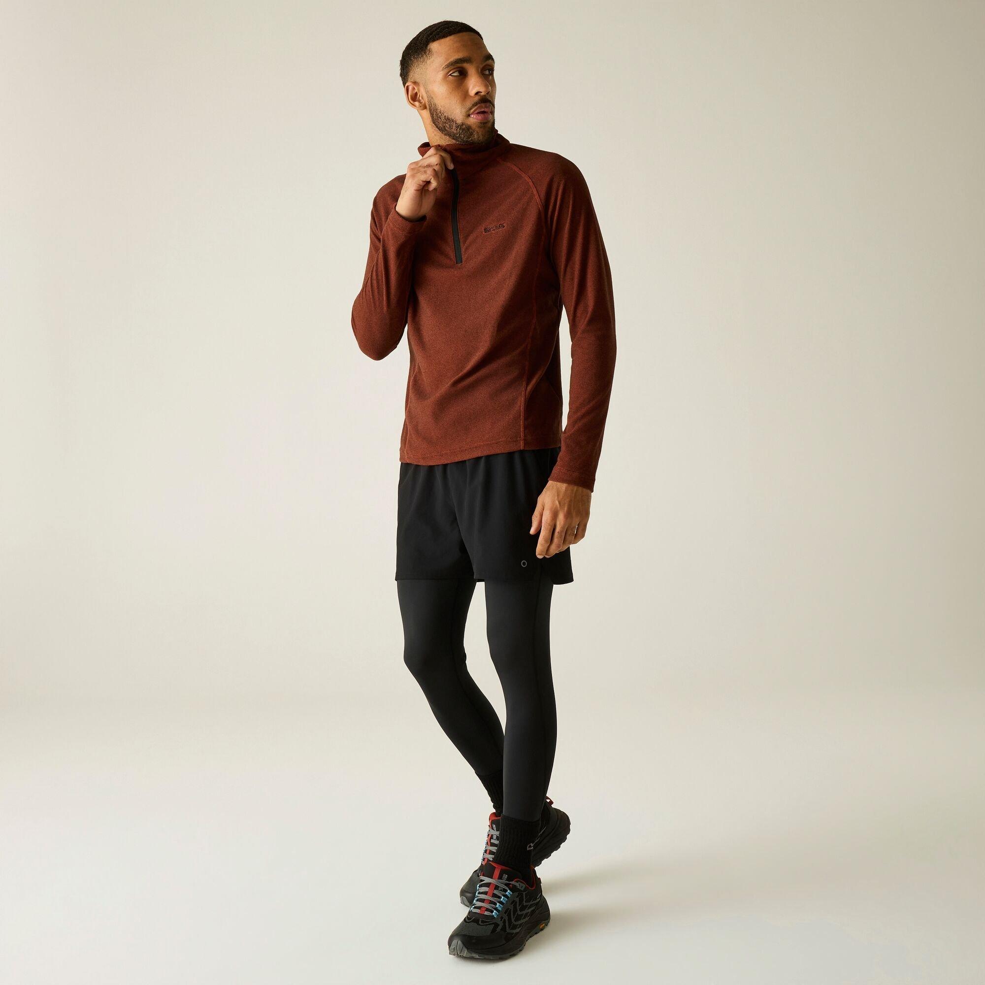 Burnt Henna - Regatta - Mens Montes Fleece - 4