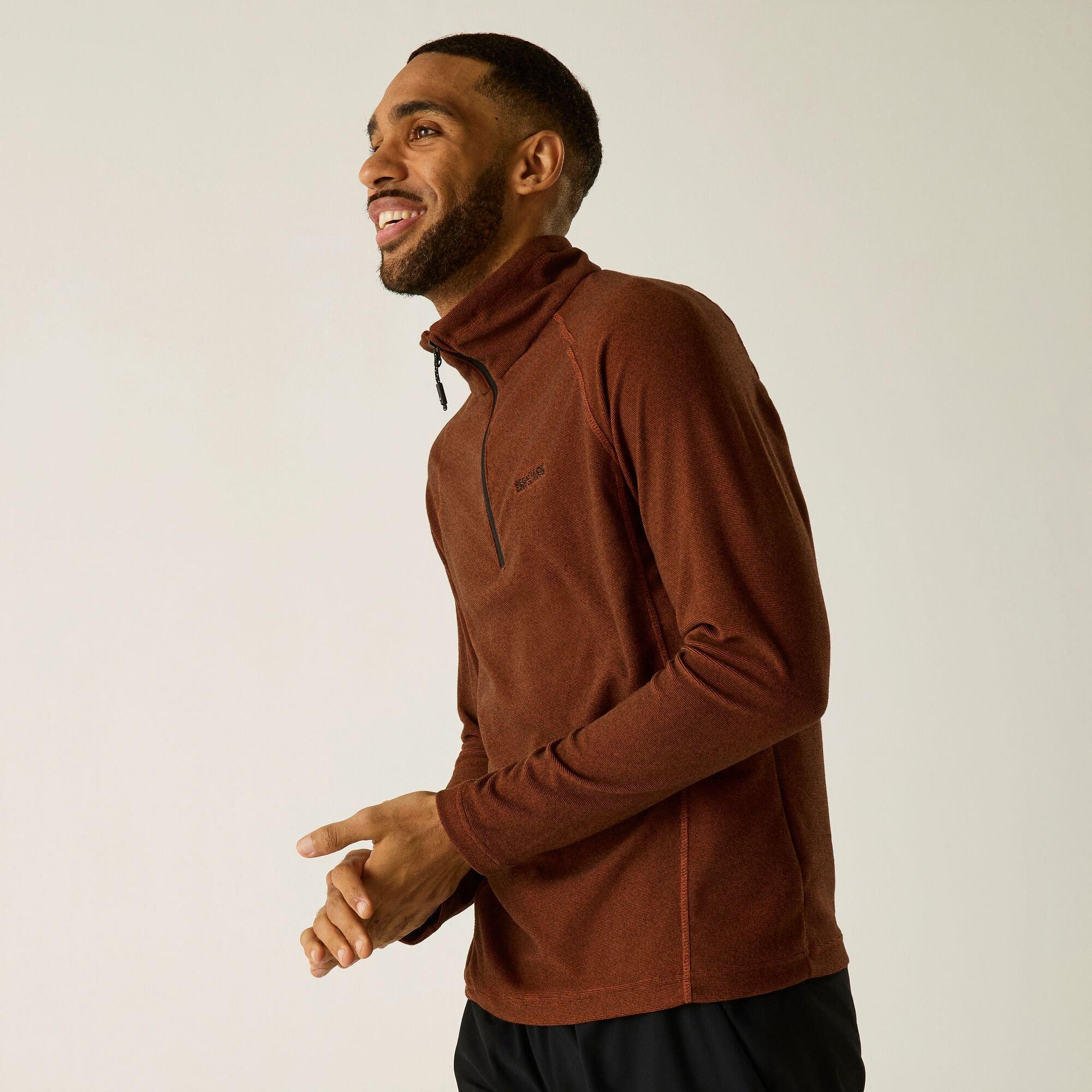 Burnt Henna - Regatta - Mens Montes Fleece - 5