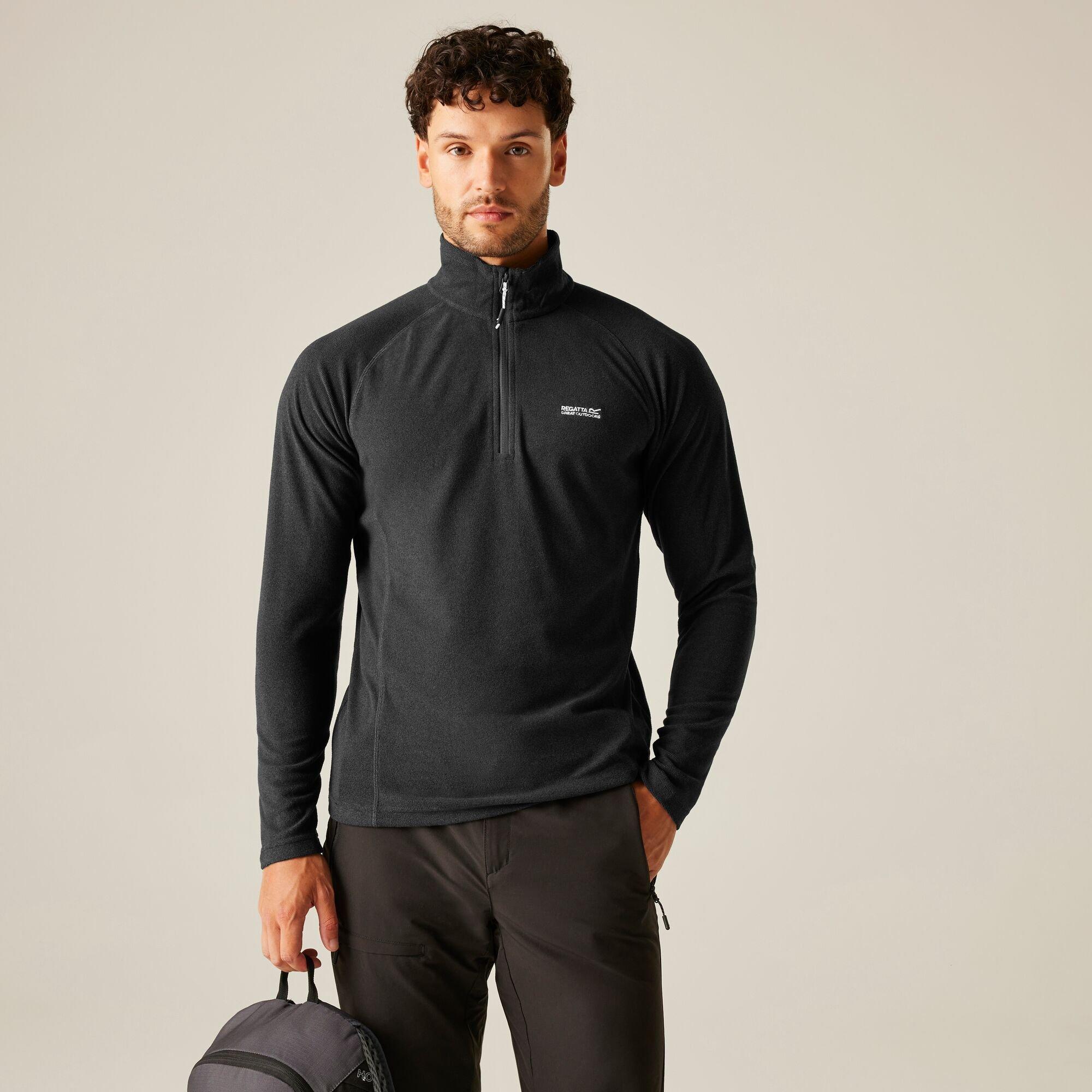 Ash - Regatta - Montes Overhead Half Zip Fleece - 1