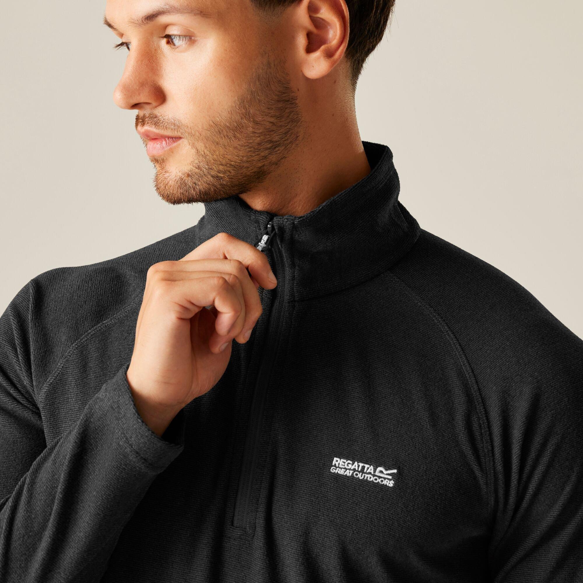 Ash - Regatta - Montes Overhead Half Zip Fleece - 4