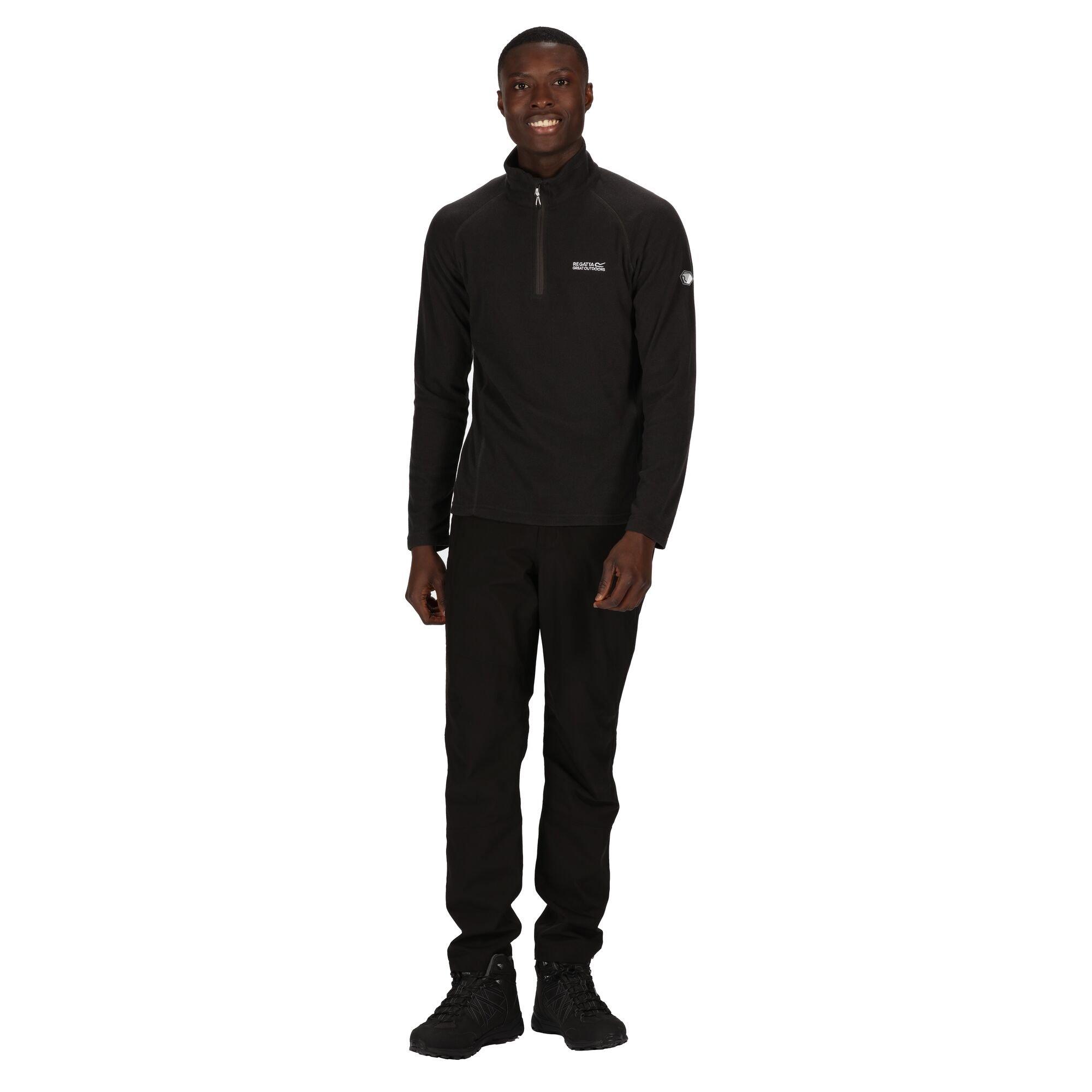 Ash - Regatta - Montes Overhead Half Zip Fleece - 8
