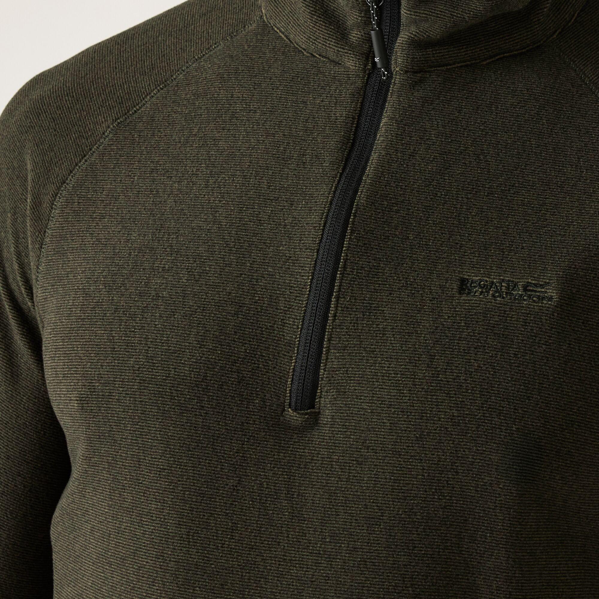 Olive Green - Regatta - Mens Montes Fleece - 4