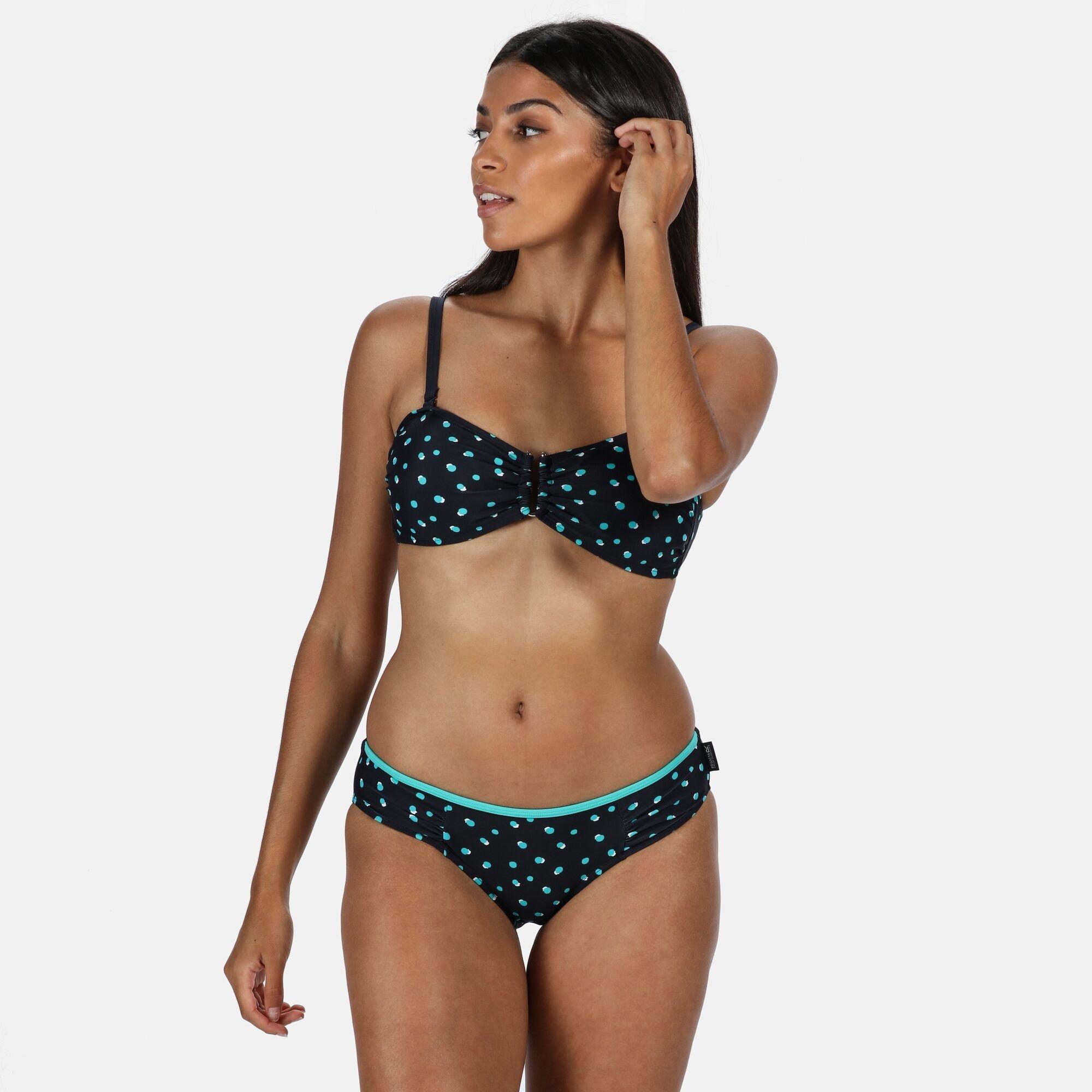 Navy Dot - Regatta - Women's Aceana Bikini Bottoms - 2