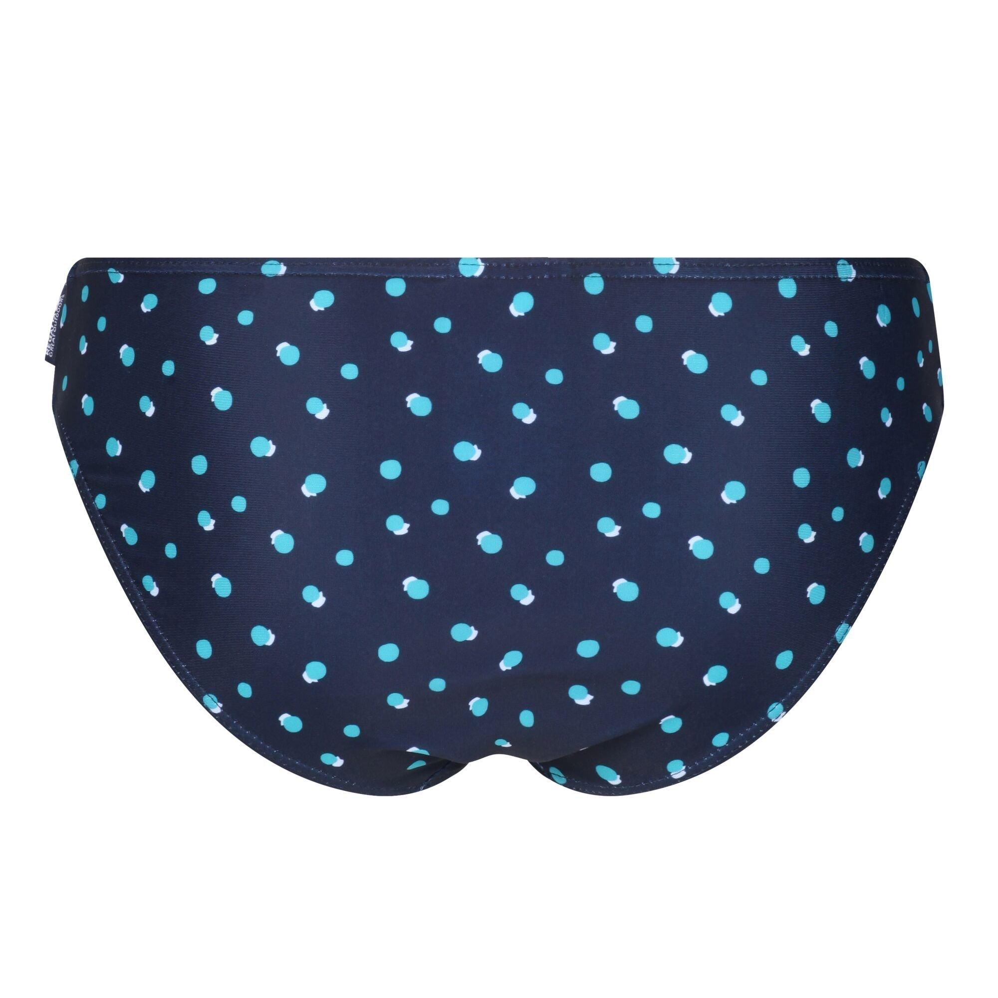 Navy Dot - Regatta - Women's Aceana Bikini Bottoms - 11
