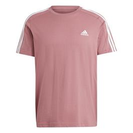 adidas ESSENTIALS SINGLE JERSEY 3 STRIPES T SHIRT